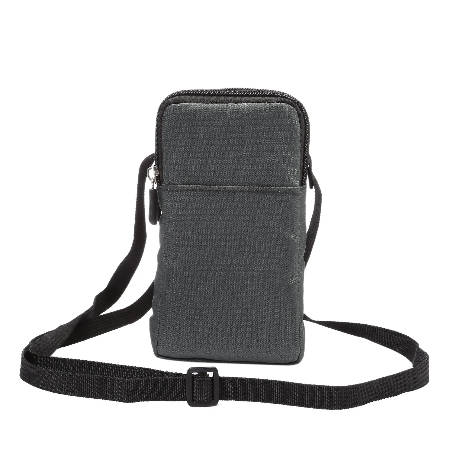 Marsupio da Cintura per Cellulare Nylon, Borsa a Tracolla Telefono Uomo, Custodia per Cellulare da Cintura Sacchetto Clip da Cintura Piccolo Borsa Sacchetto di Crossbody Cintura Borsa con Passante - immagine 5
