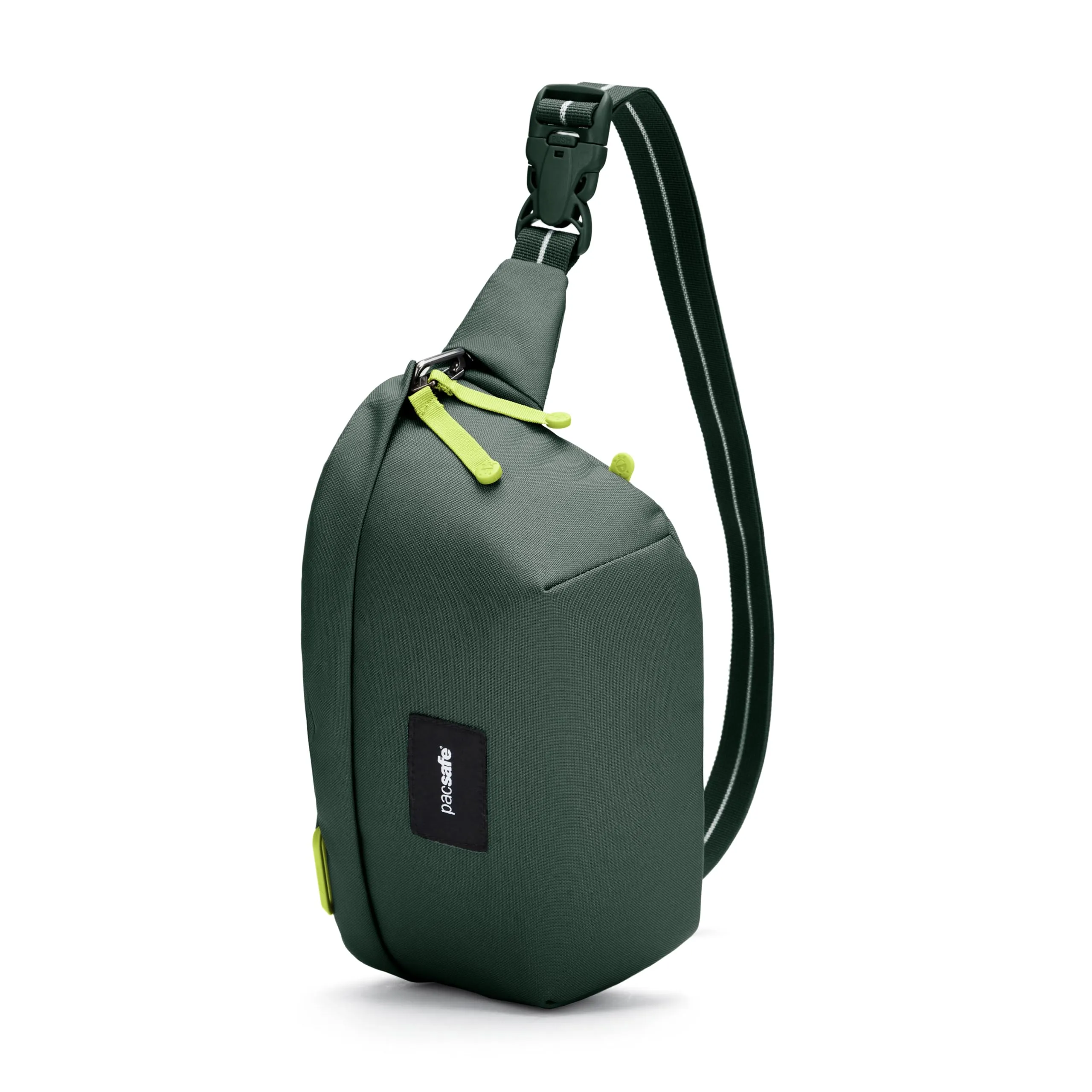 Pacsafe Go Anti Theft Sling Pack - Borsa per il trasporto antifurto, unisex, per adulti, colore: Verde abete - immagine 2