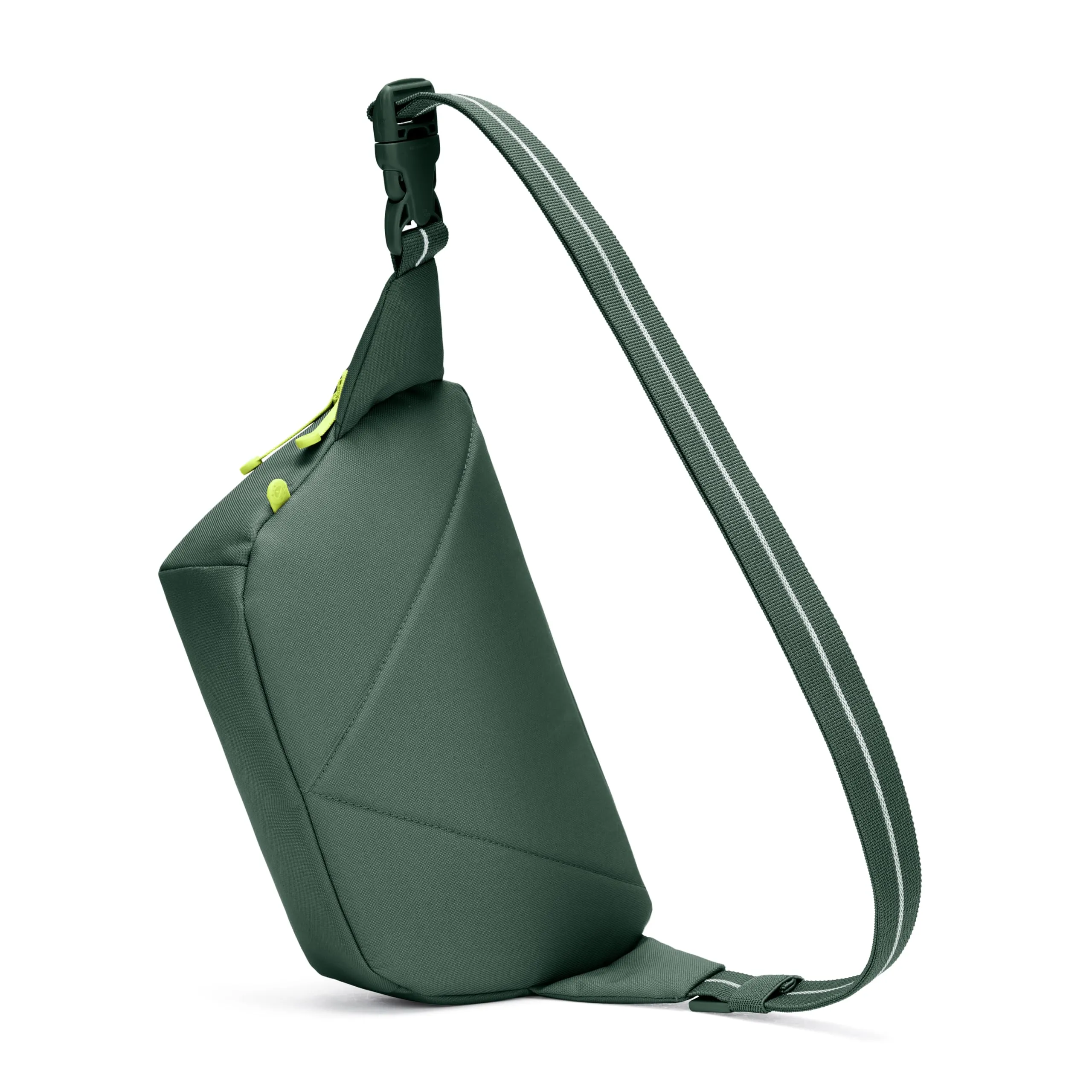Pacsafe Go Anti Theft Sling Pack - Borsa per il trasporto antifurto, unisex, per adulti, colore: Verde abete - immagine 3