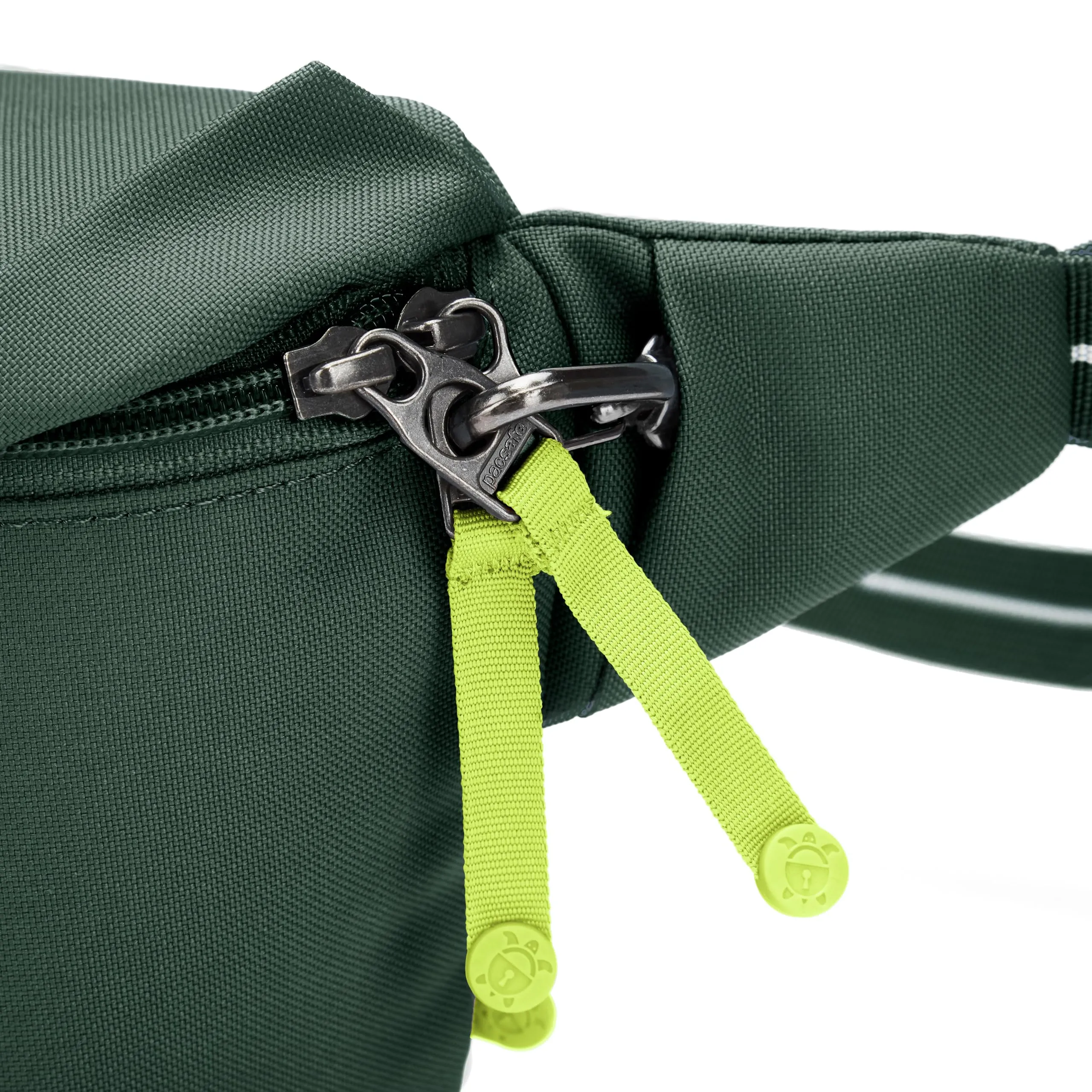 Pacsafe Go Anti Theft Sling Pack - Borsa per il trasporto antifurto, unisex, per adulti, colore: Verde abete - immagine 6