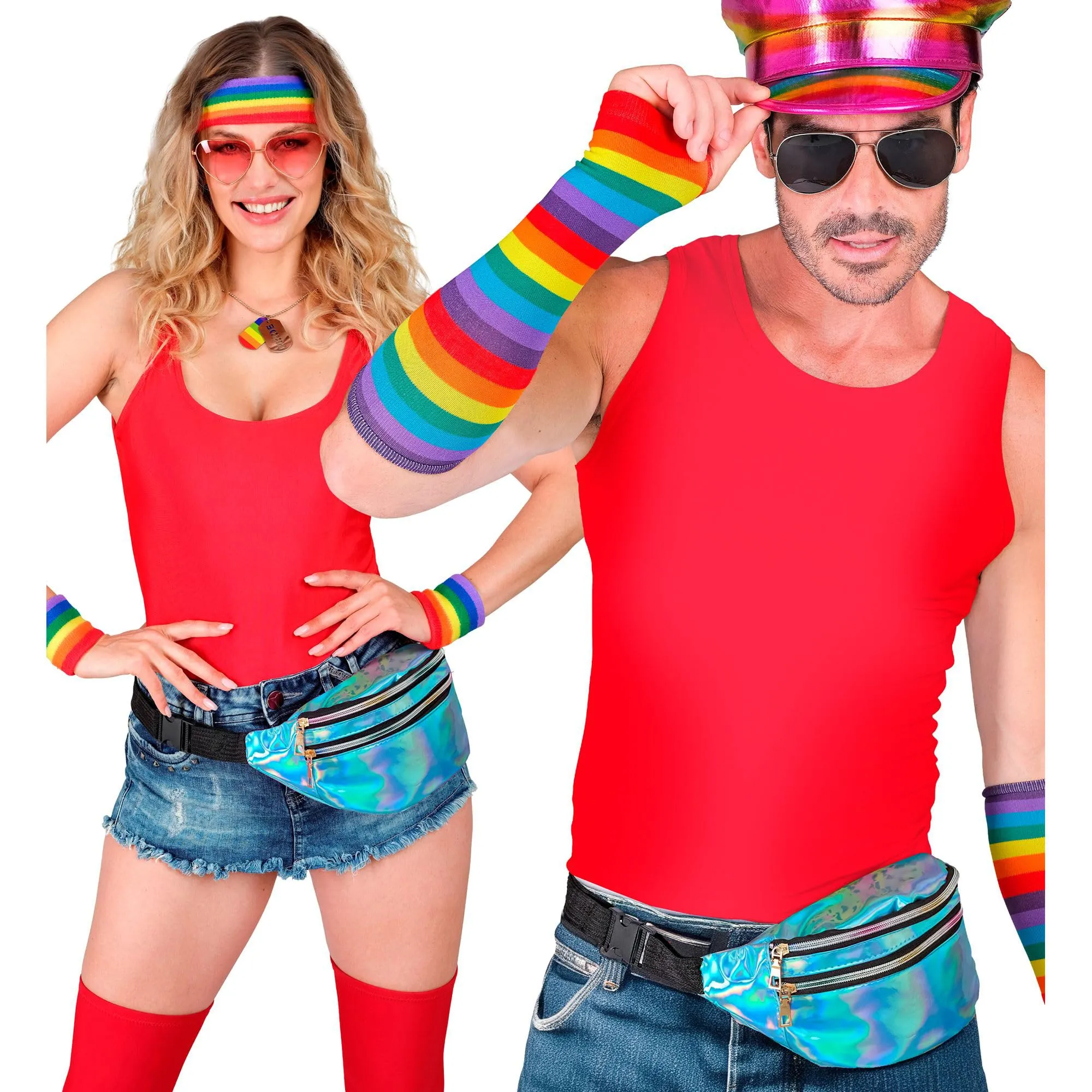 W WIDMANN MILANO Party Fashion - Marsupio olografico - immagine 3