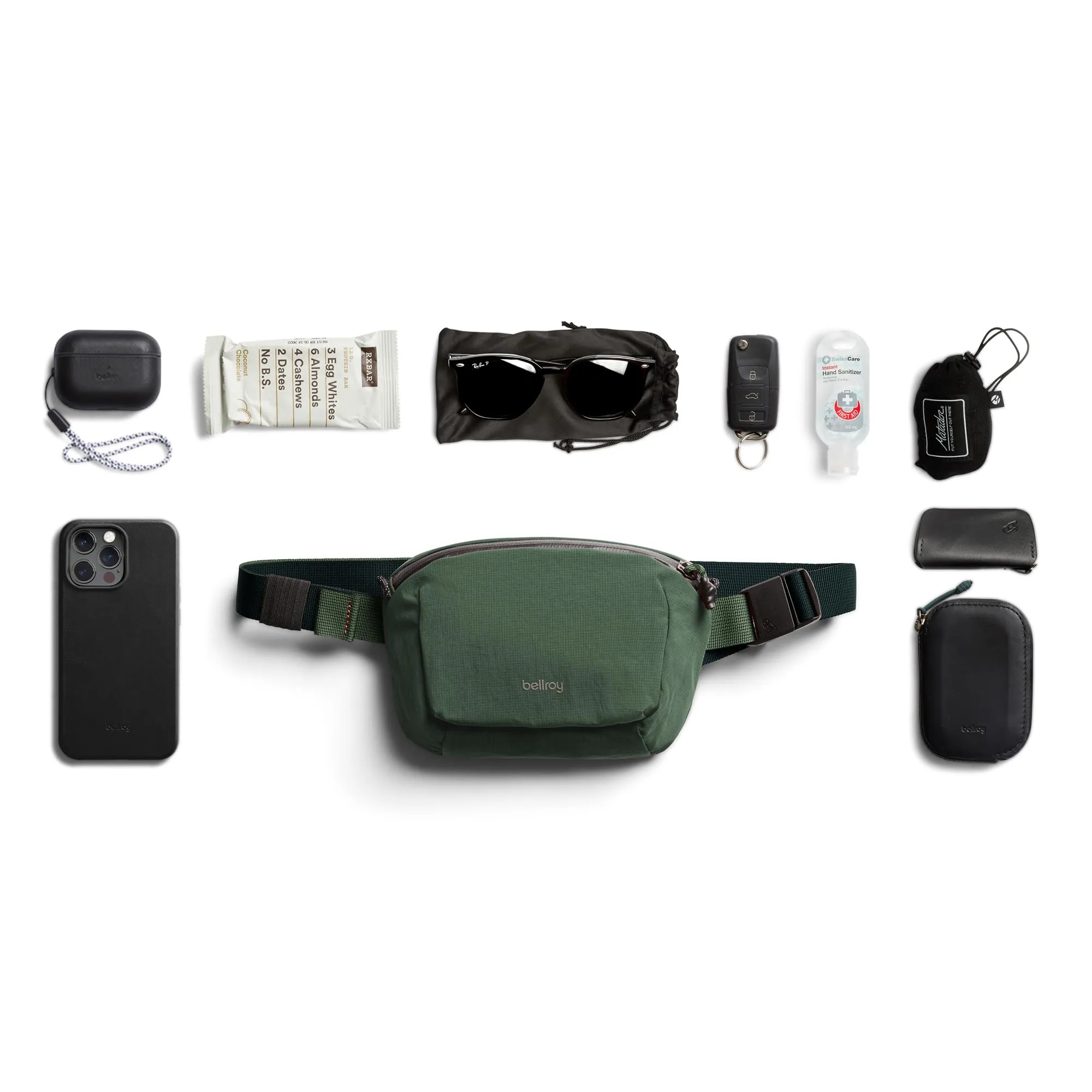 Bellroy Lite Belt Bag (borsa a tracolla versatile, marsupio) - Spruce - immagine 6