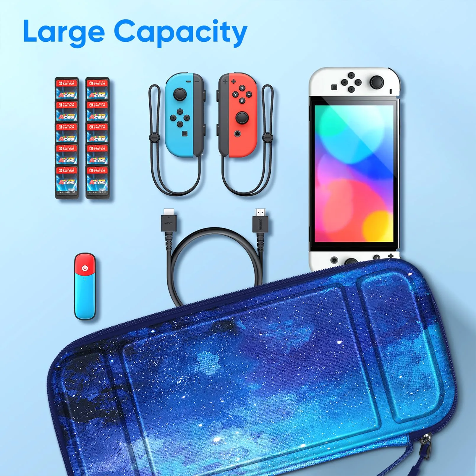 FINTIE Custodia per Nintendo Switch Modello OLED 7.0" / Switch 6.2" - immagine 8