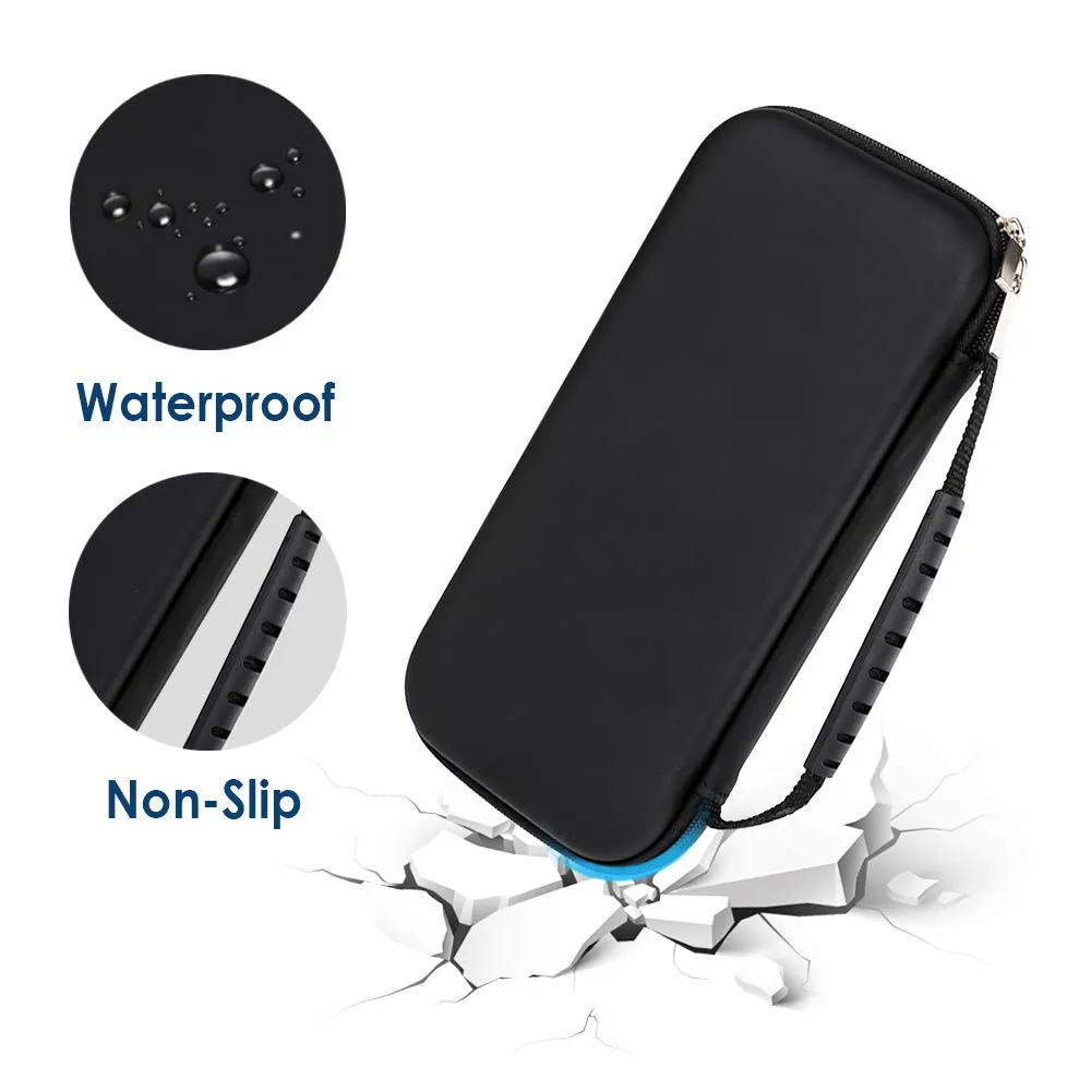 Simpeak Custodia Compatibile per Switch Lite 2019 4 in 1, Case Rigido da Viaggio Cover Protettiva Trasparente, 2x Pellicola Protettiva HD Compatibile con Switch Lite - immagine 4