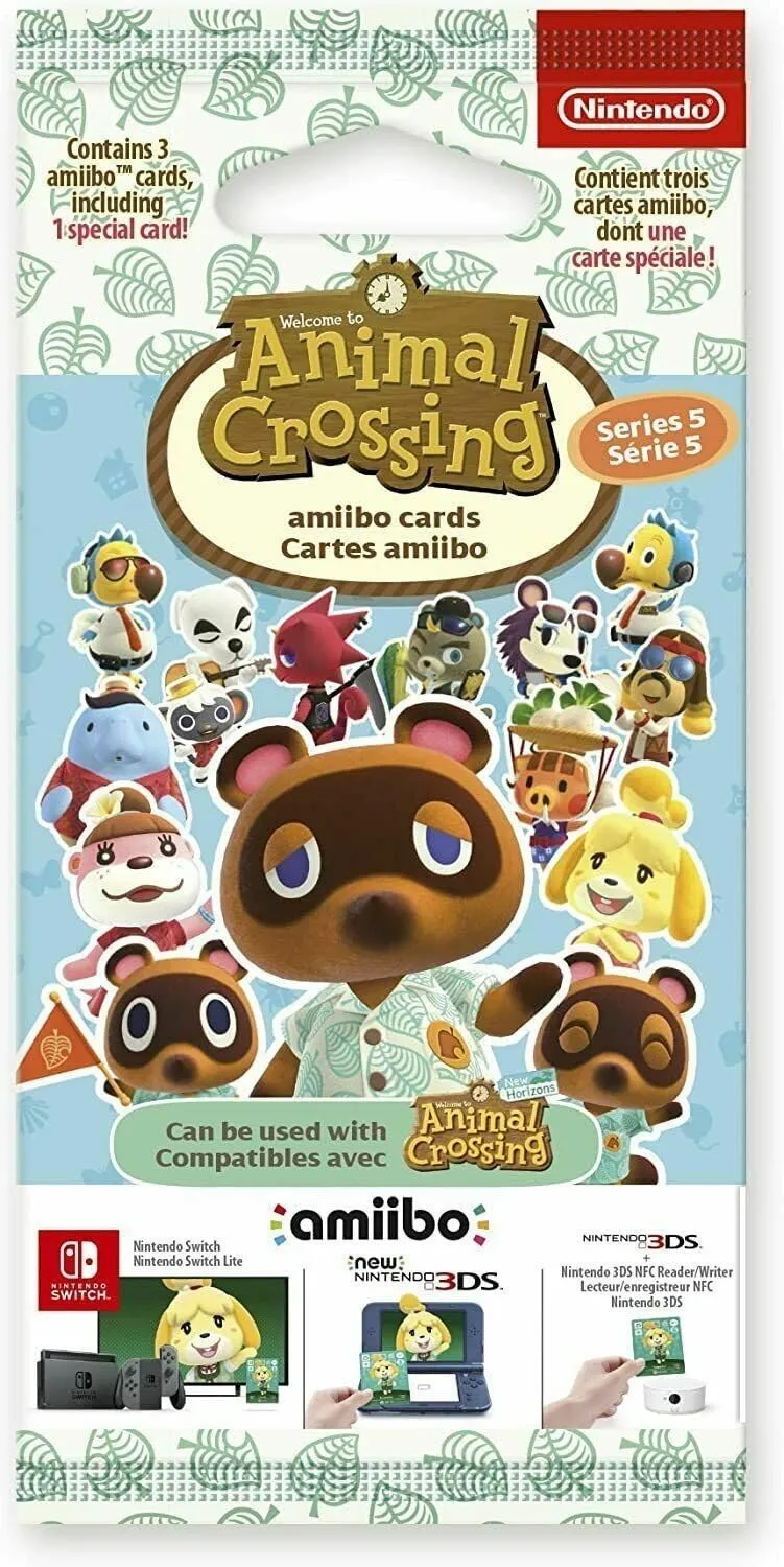Carte Amiibo Animal Crossing – Serie 5 - - Nintendo Switch - immagine 2