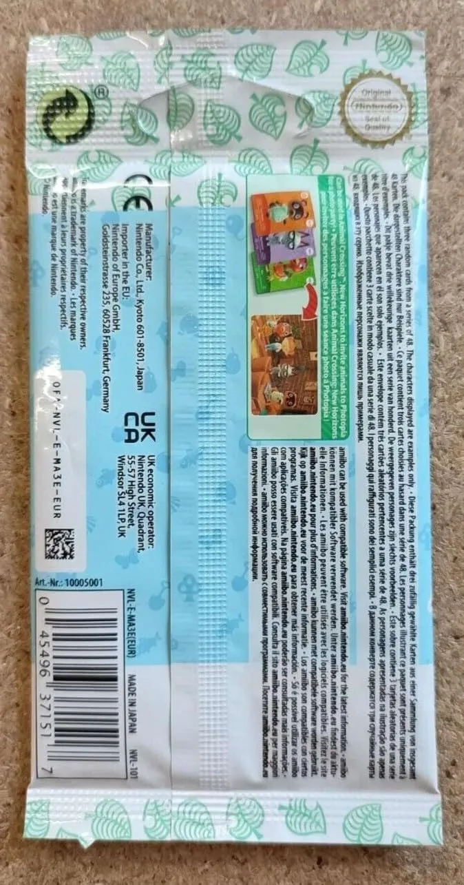Carte Amiibo Animal Crossing – Serie 5 - - Nintendo Switch - immagine 3