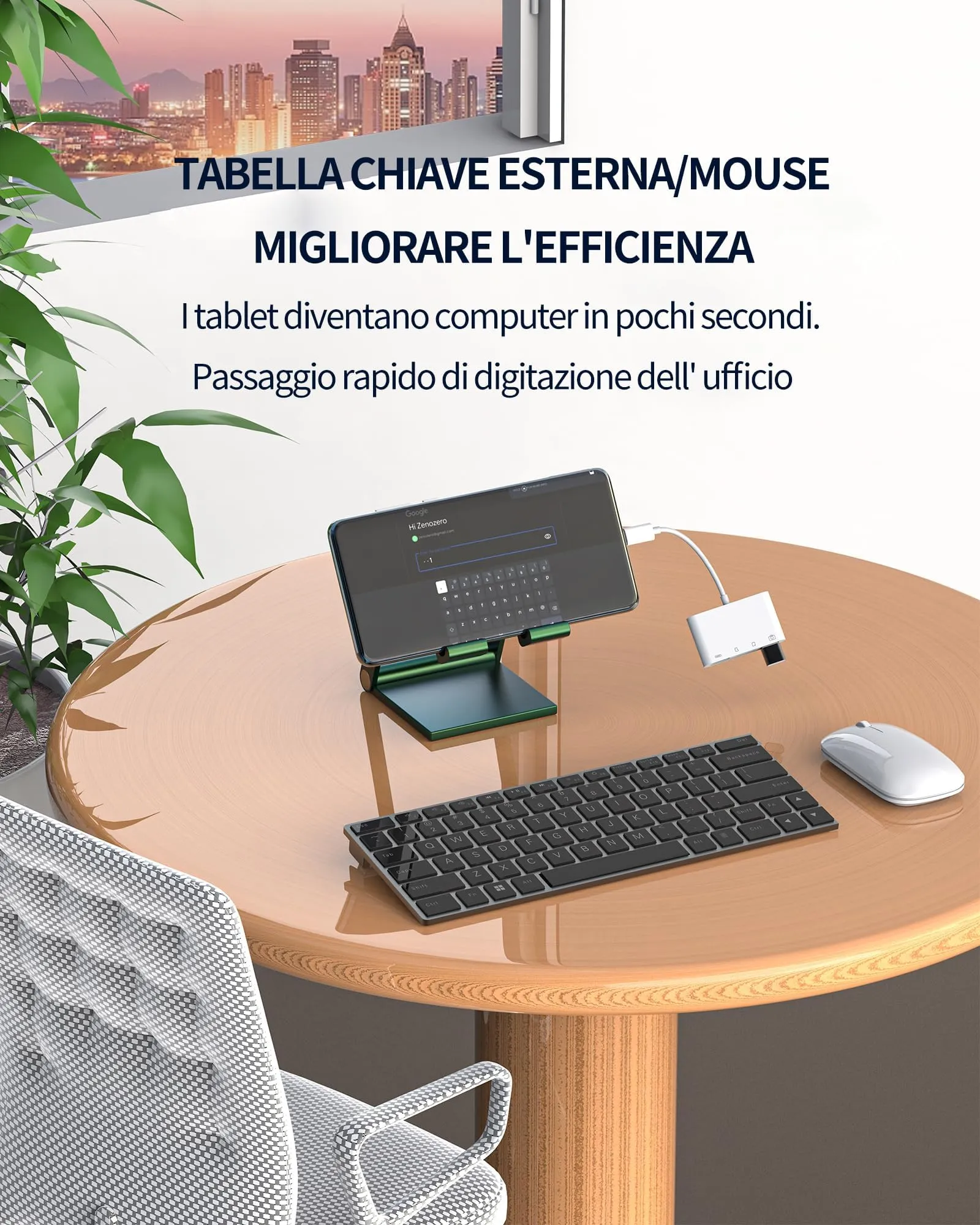 Adattatore USB C Lettore di Schede per SD Micro SD Card USB 3.0 Ricarica Porta OTG per Apple per iPhone16 15 Pro per iPad MacBook Compatibile per Samsung Android Accessori Macchina Fotografica Memoria - immagine 2