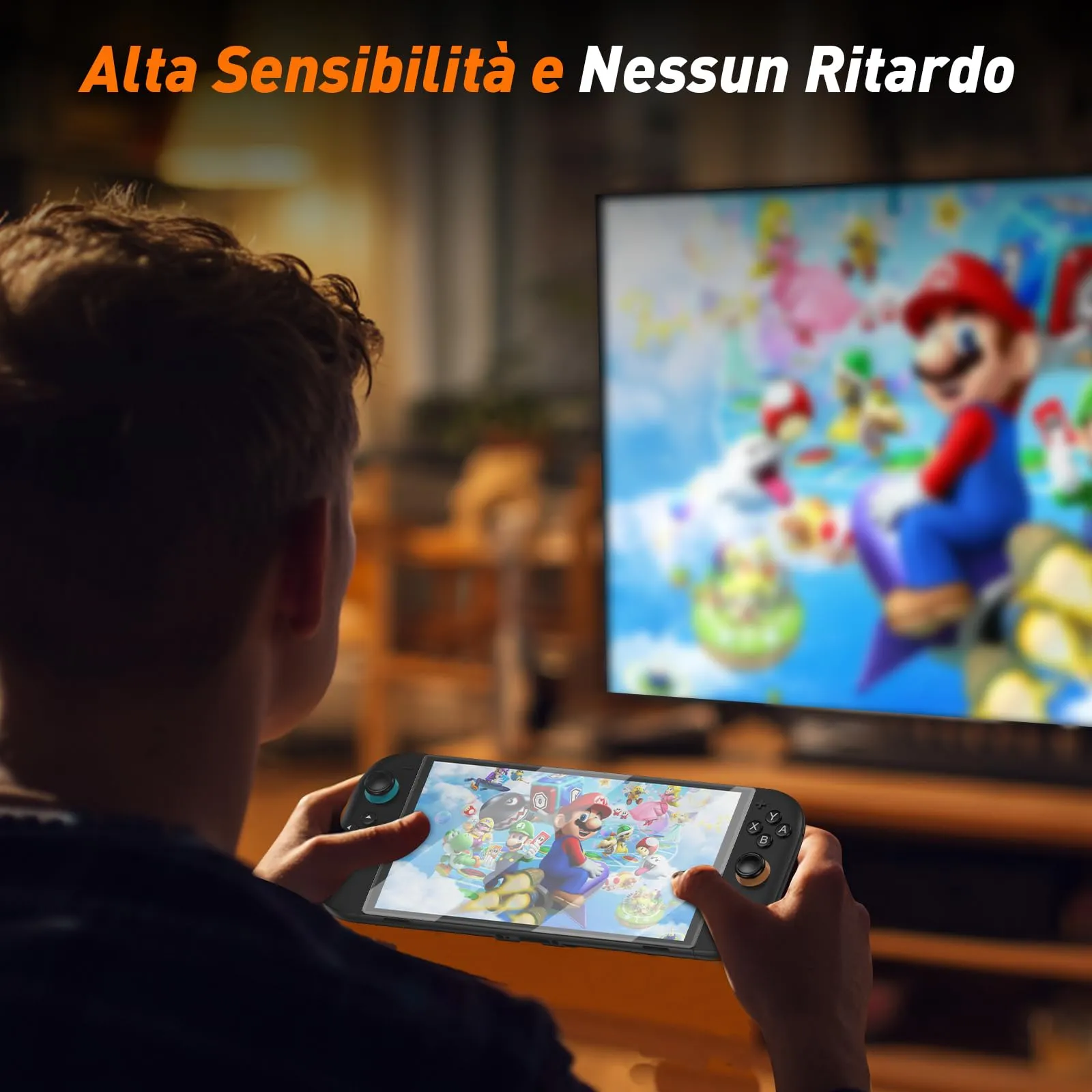 daydayup 4 Pezzi Vetro Temperato Compatibile con Nintendo Switch 2, 4 Pezzi Pellicola Protettiva per Switch 2 Model 2025 -Bubble Free, HD, Anti-Crack, durezza 9H, Resistente ai Graffi. (7.9") - immagine 7