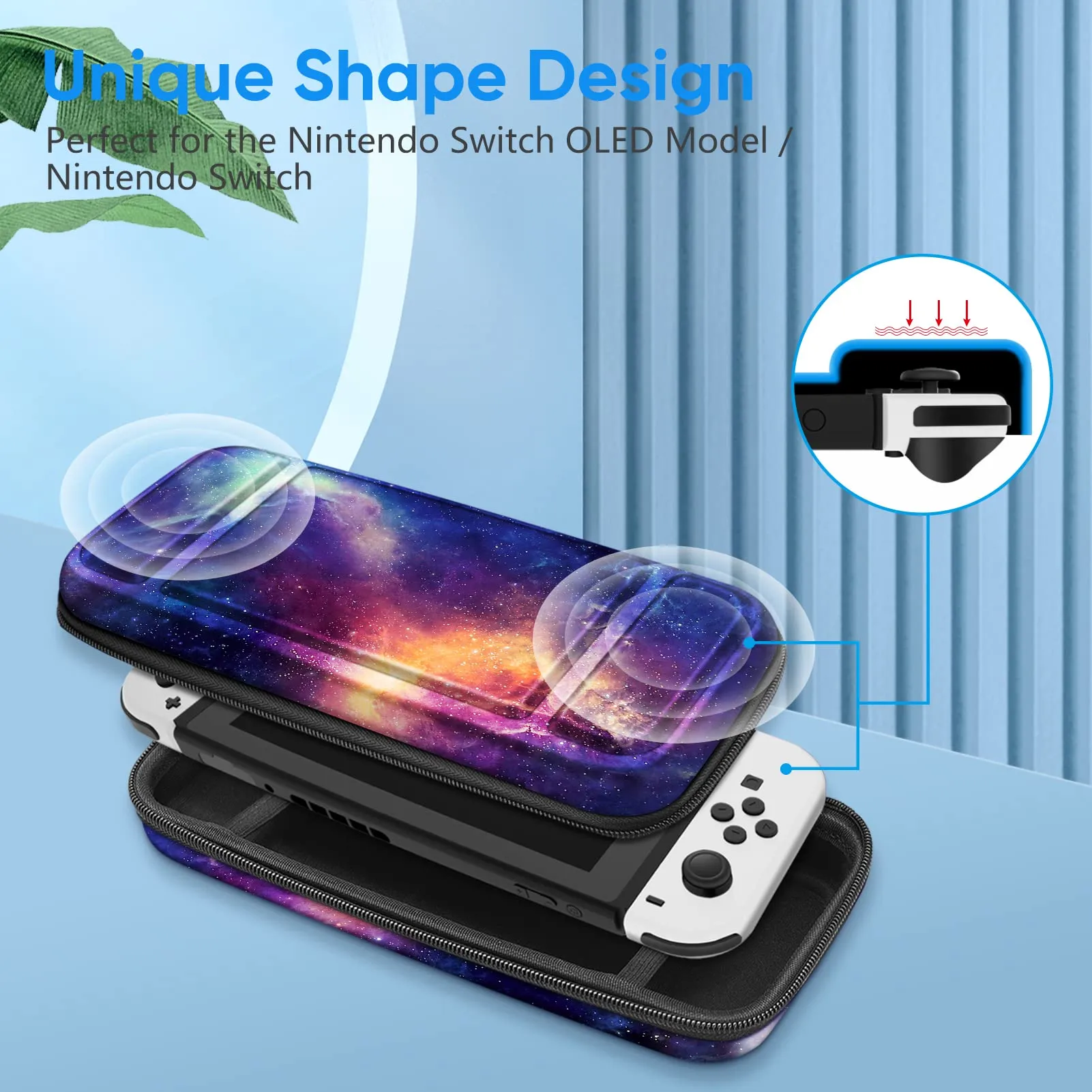 FINTIE Custodia per Nintendo Switch Modello OLED 7.0" / Switch 6.2" - immagine 6