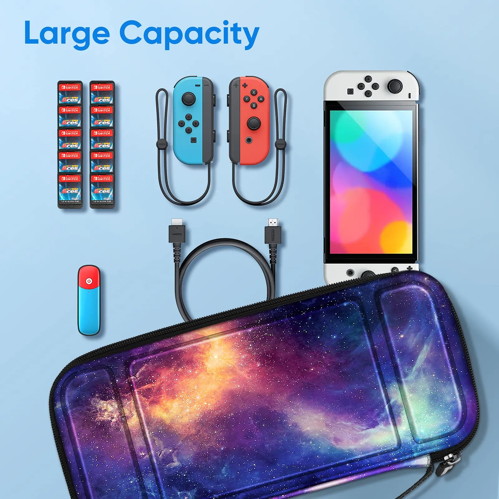 FINTIE Custodia per Nintendo Switch Modello OLED 7.0" / Switch 6.2" - immagine 8