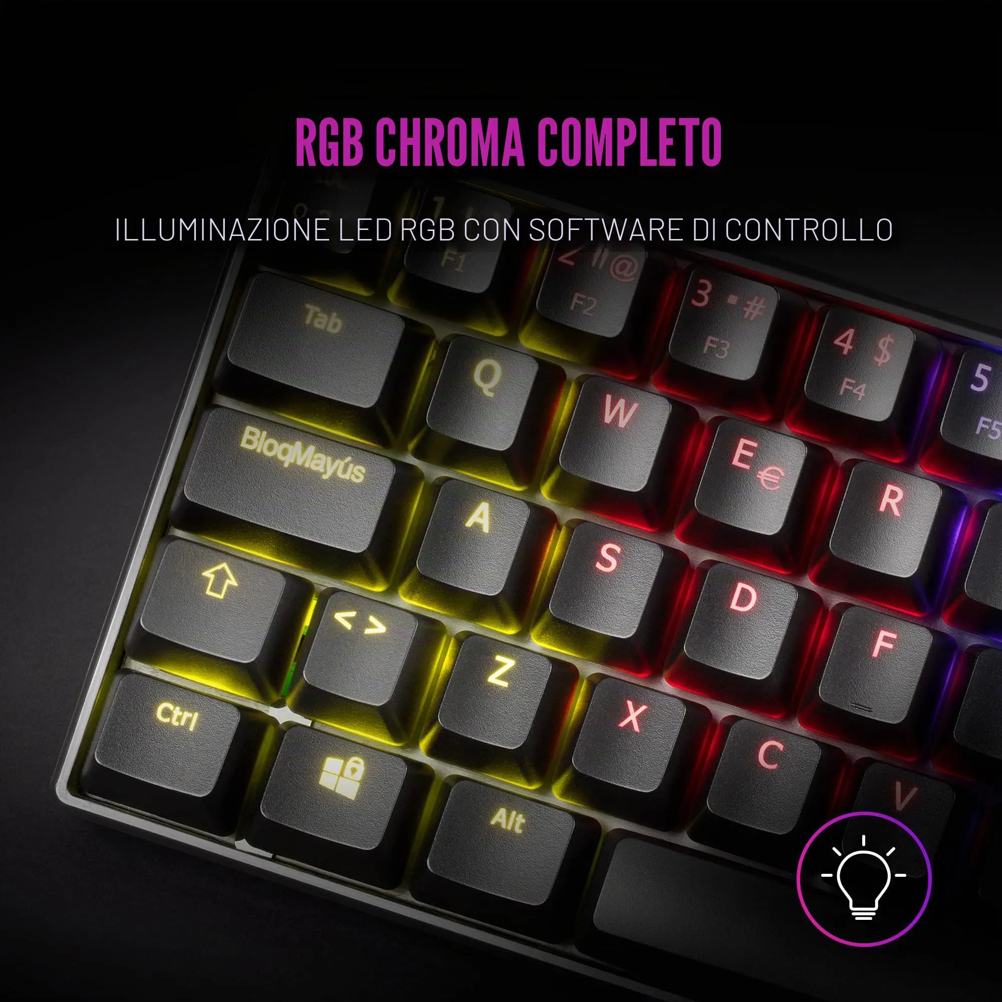 Mars Gaming MARSGAMING Mkminibes, Nero - immagine 3