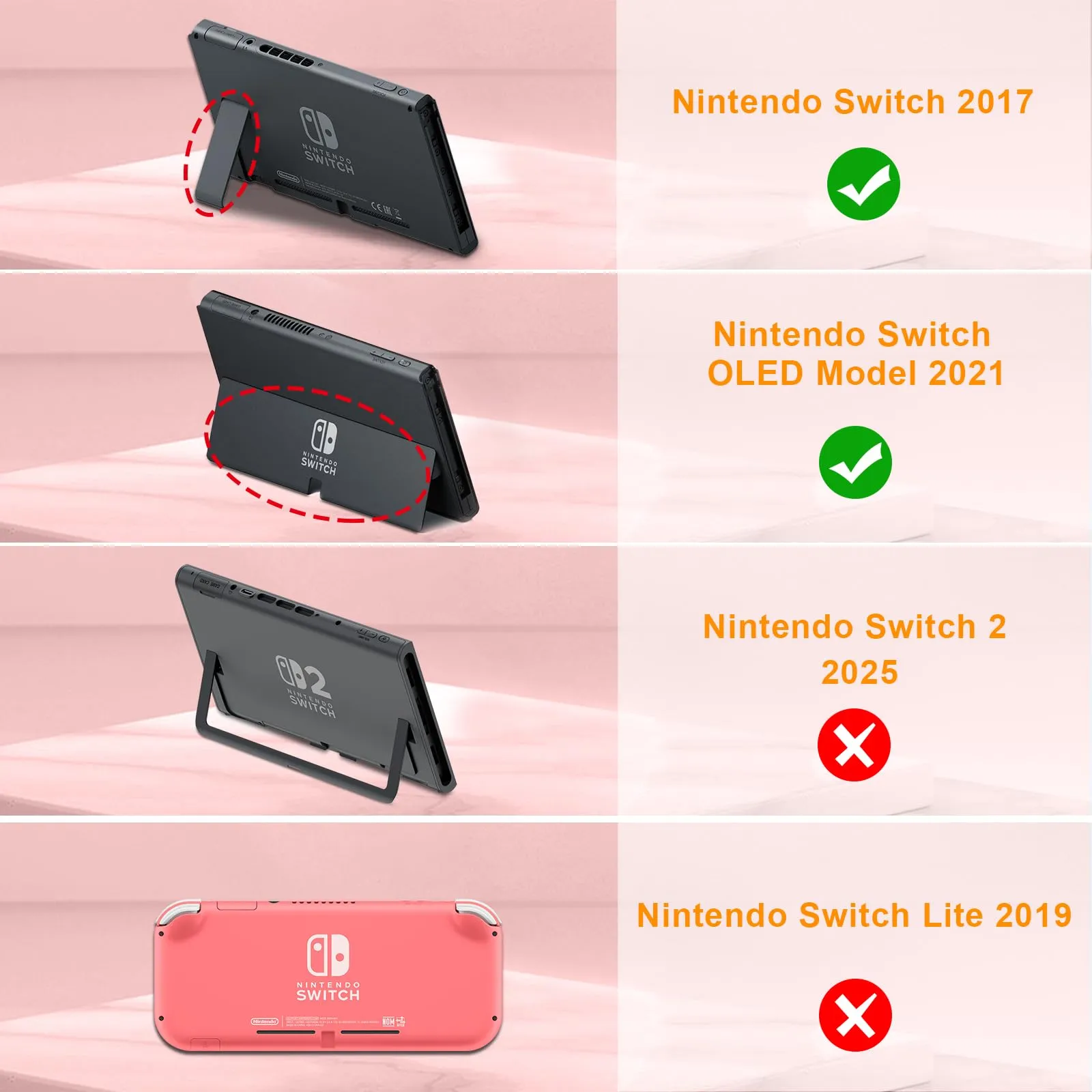 FINTIE Custodia per Nintendo Switch Modello OLED 7.0" / Switch 6.2" - immagine 2
