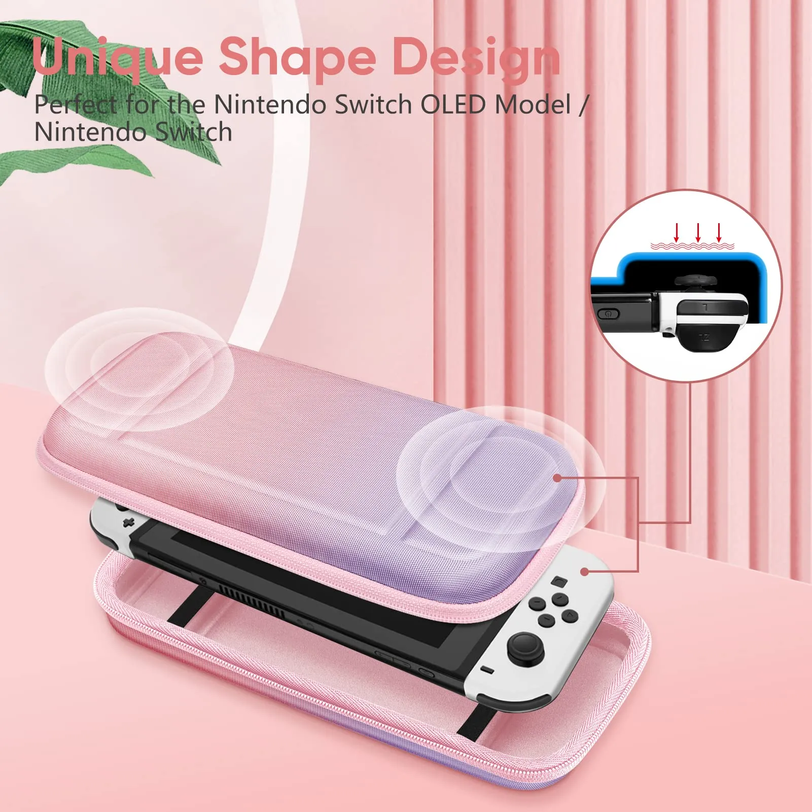 FINTIE Custodia per Nintendo Switch Modello OLED 7.0" / Switch 6.2" - immagine 6