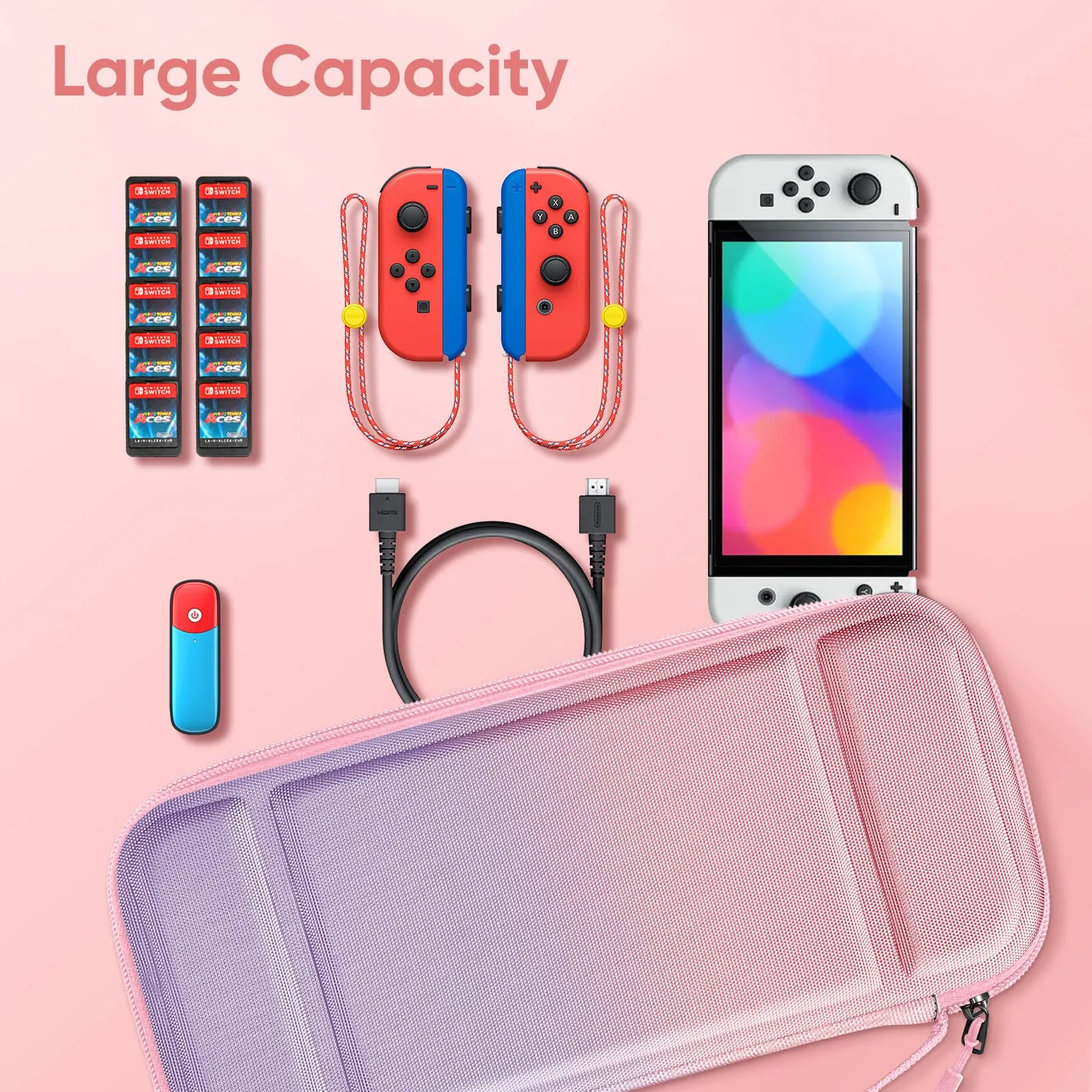 FINTIE Custodia per Nintendo Switch Modello OLED 7.0" / Switch 6.2" - immagine 8