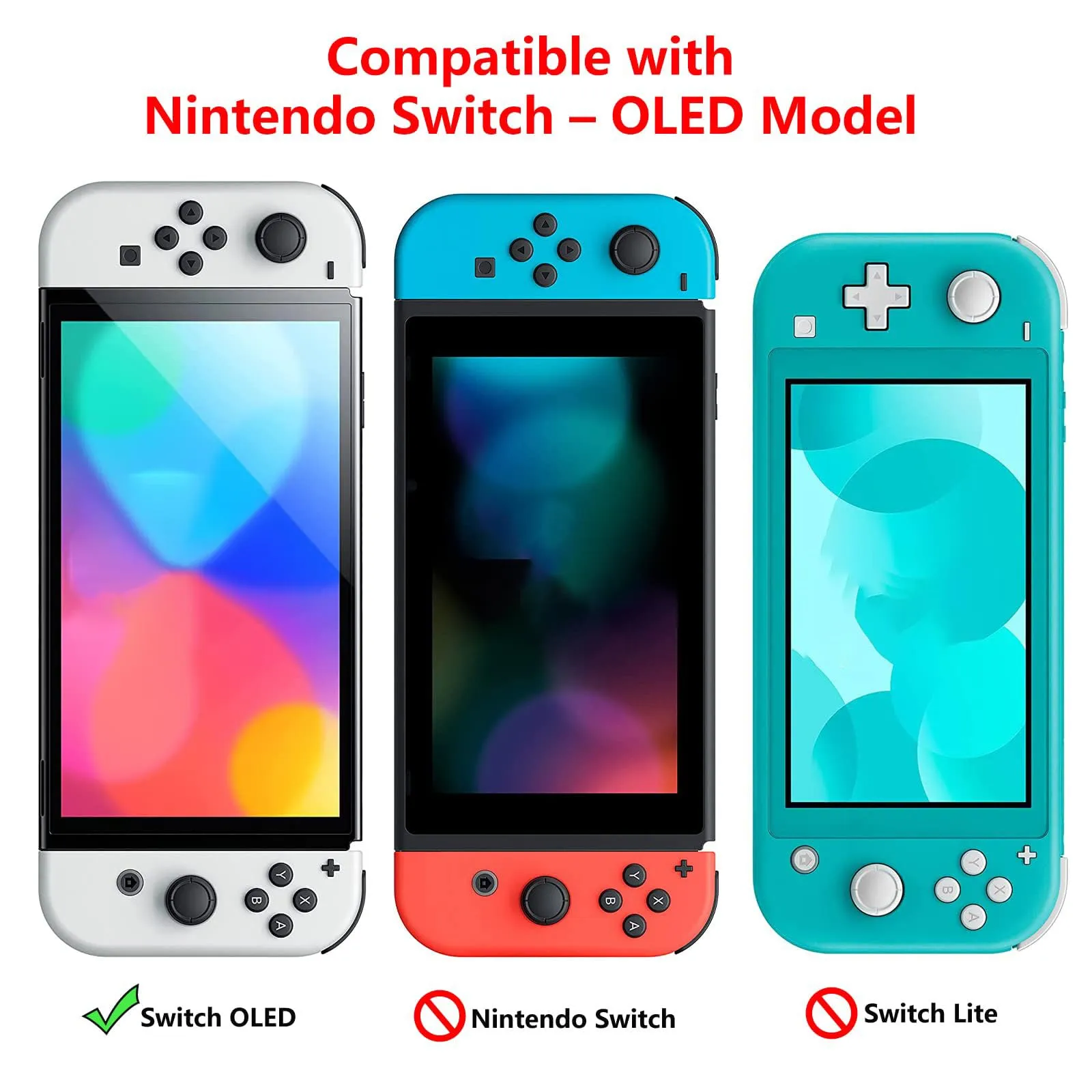 Teyomi Custodia Compatibile con Nintendo Switch OLED con Cover per Dock - immagine 2