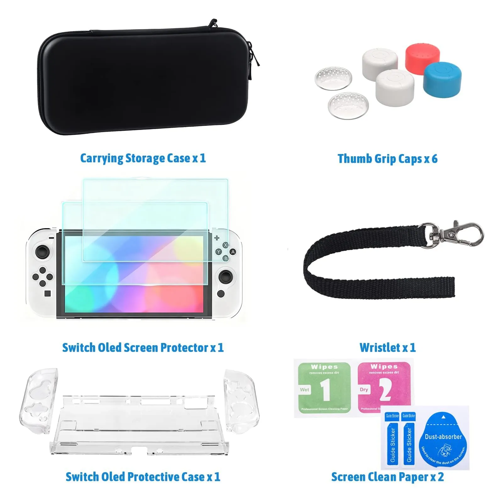 Teyomi Custodia Compatibile con Nintendo Switch OLED con Cover per Dock - immagine 3