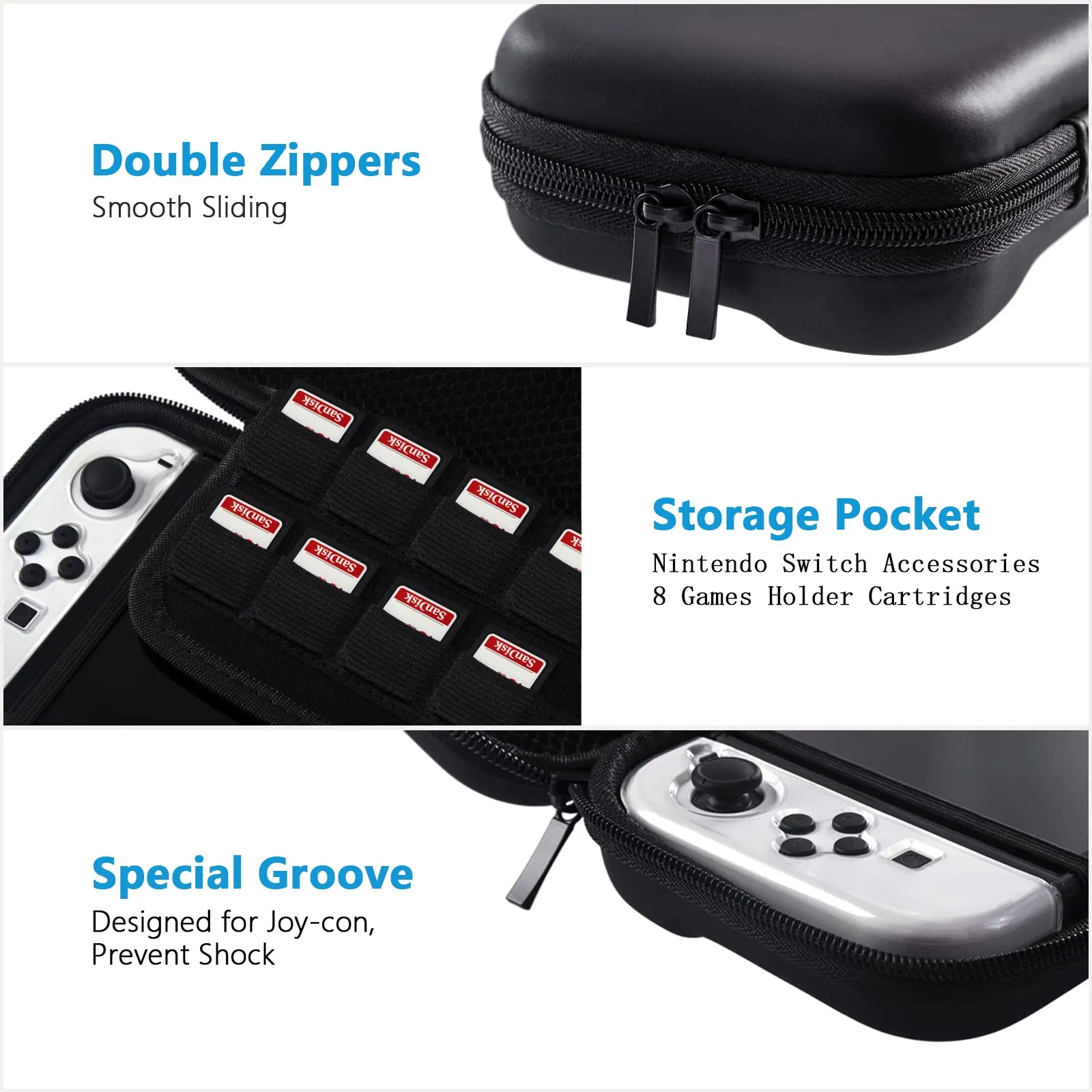 Teyomi Custodia Compatibile con Nintendo Switch OLED con Cover per Dock - immagine 4