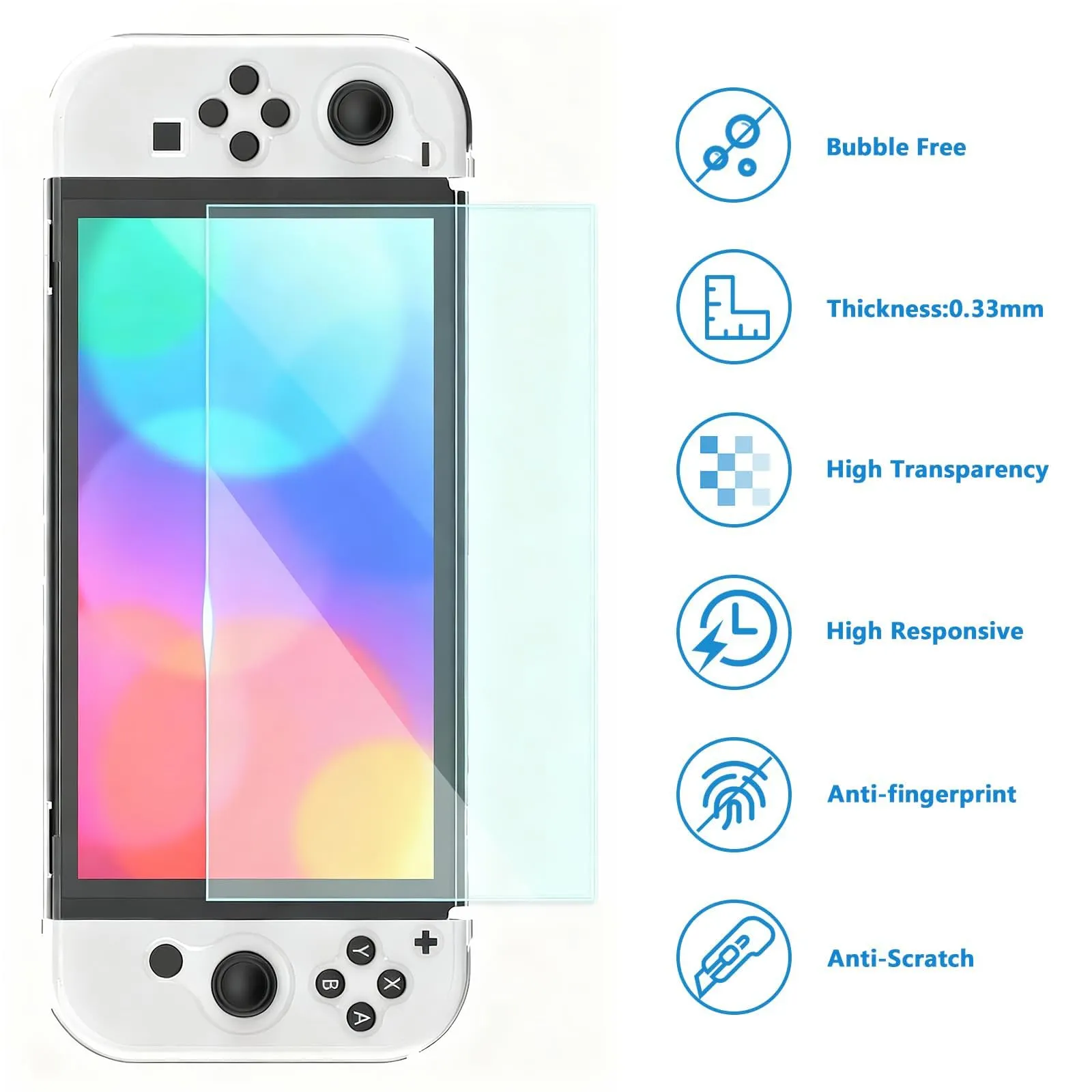 Teyomi Custodia Compatibile con Nintendo Switch OLED con Cover per Dock - immagine 9
