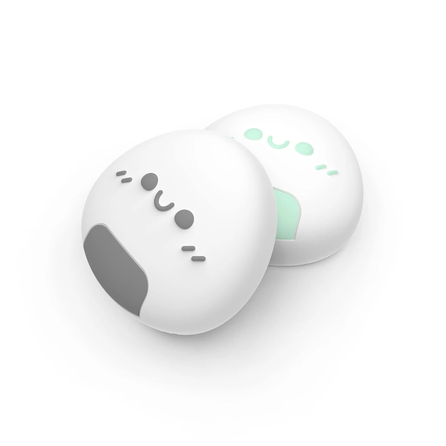 playvital Gommini per Nintendo Switch, Onigiri-Nero&Verde - immagine 2