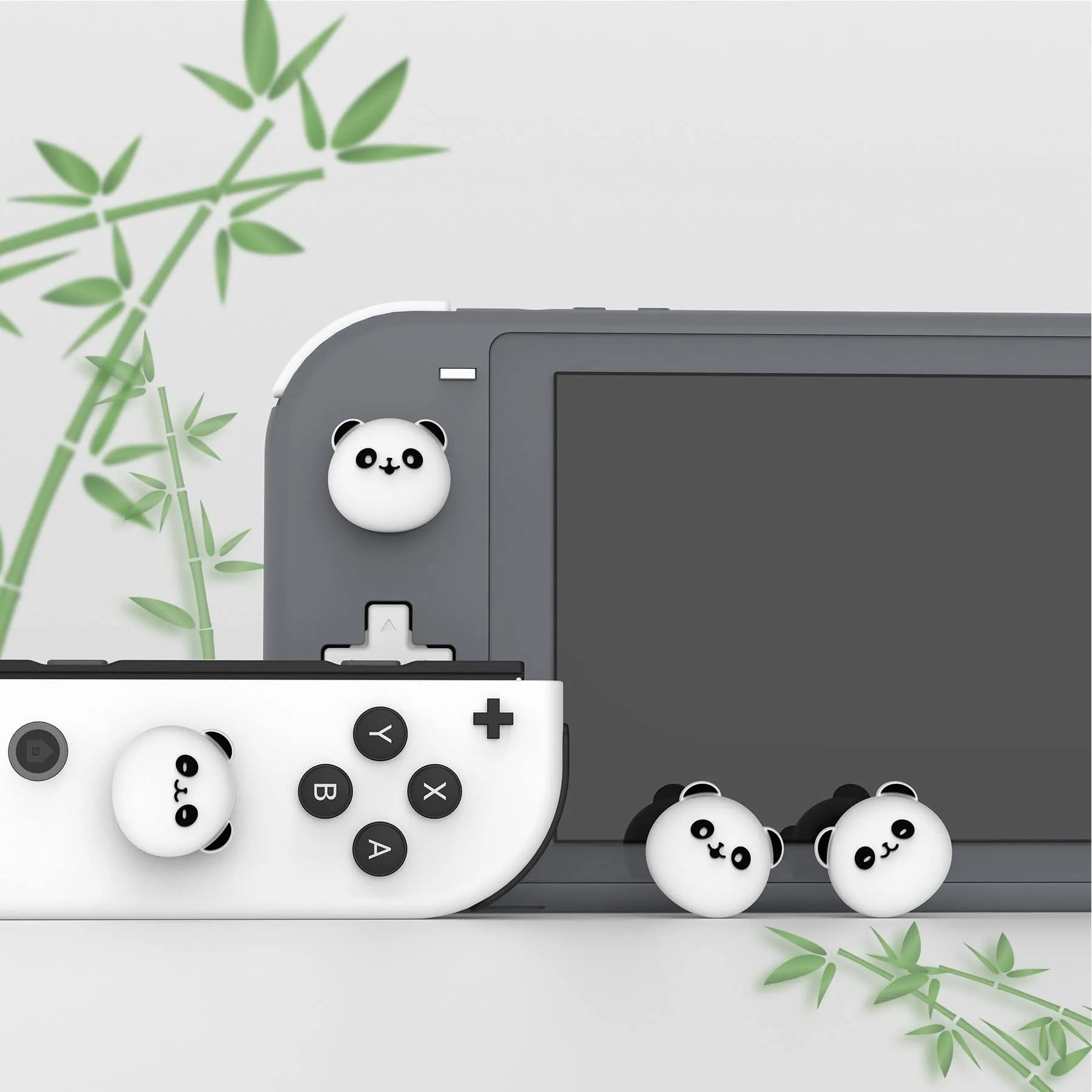 playvital Gommini per Nintendo Switch, Panda - immagine 3