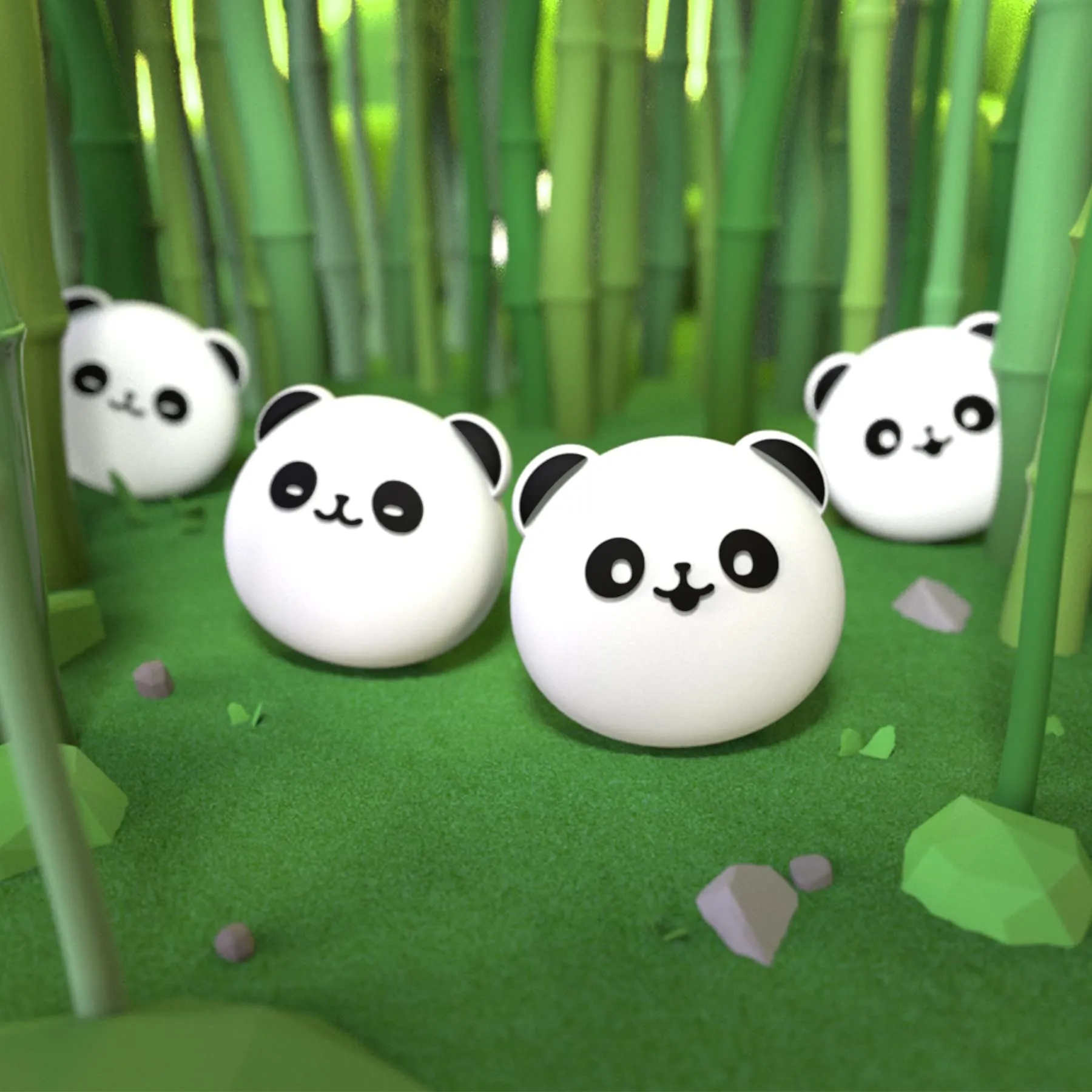 playvital Gommini per Nintendo Switch, Panda - immagine 4