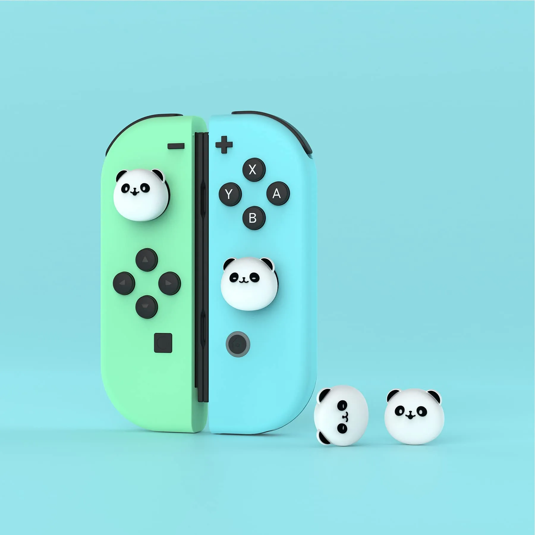 playvital Gommini per Nintendo Switch, Panda - immagine 5