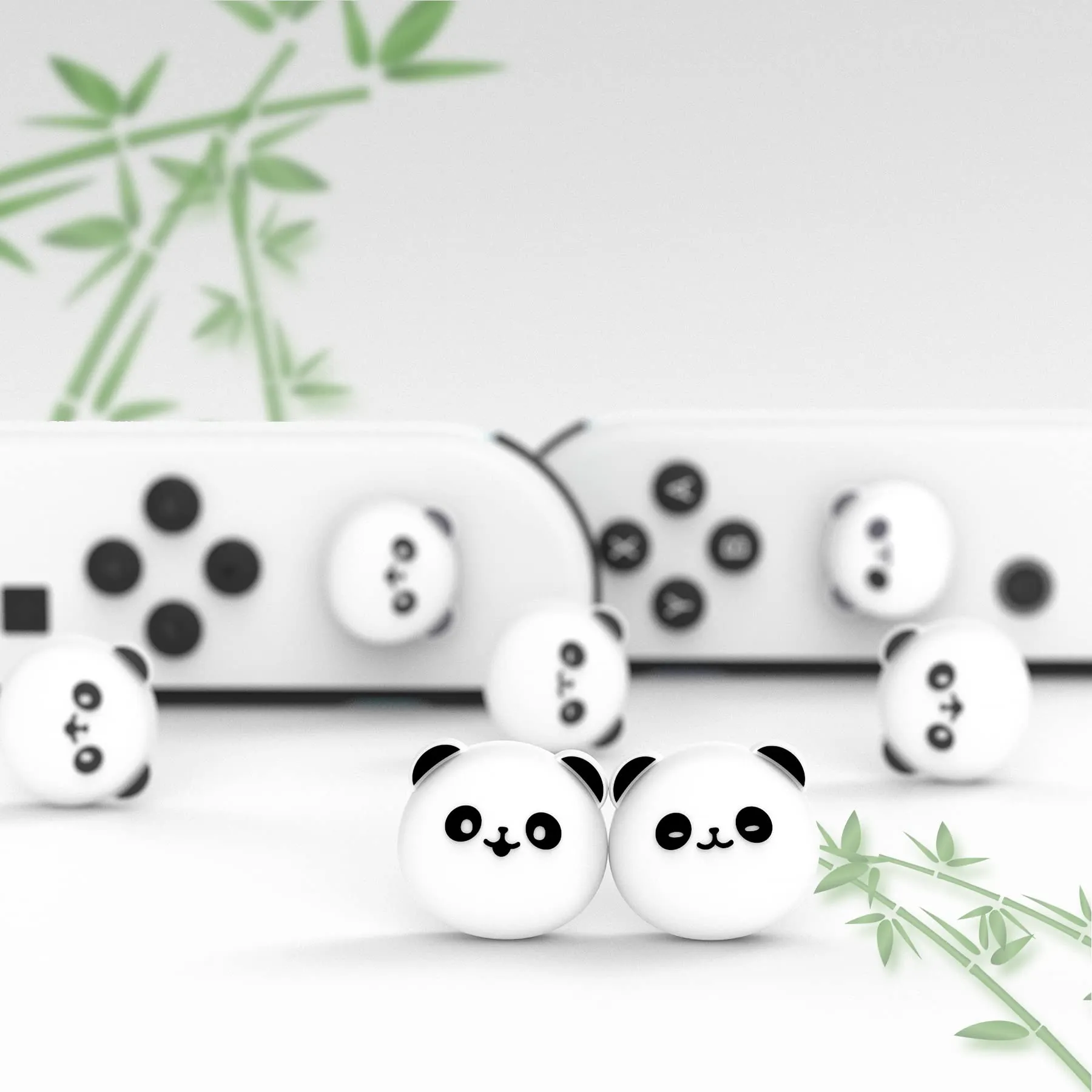 playvital Gommini per Nintendo Switch, Panda - immagine 6