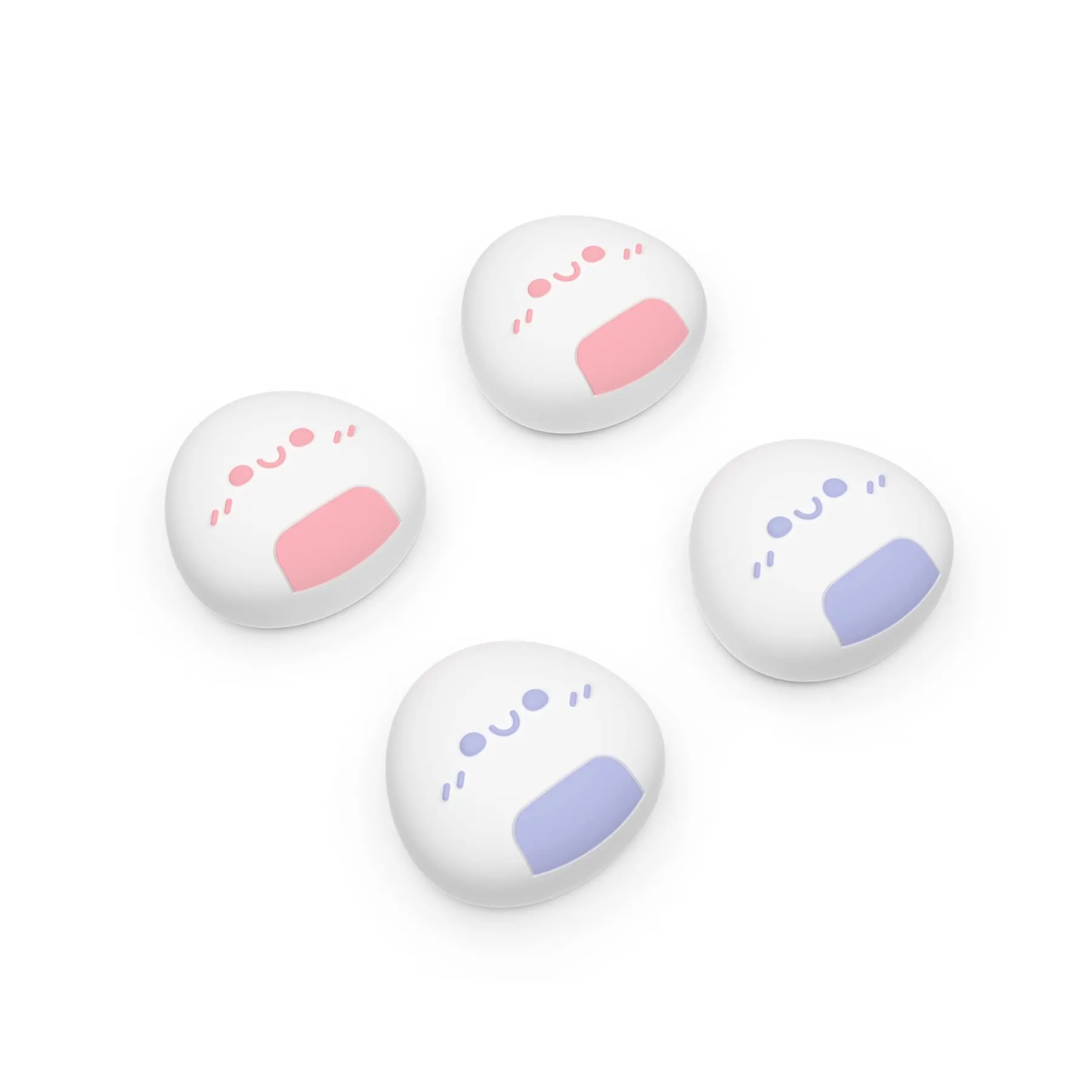 playvital Gommini per Nintendo Switch, Onigiri-Lilla&Rosa - immagine 1