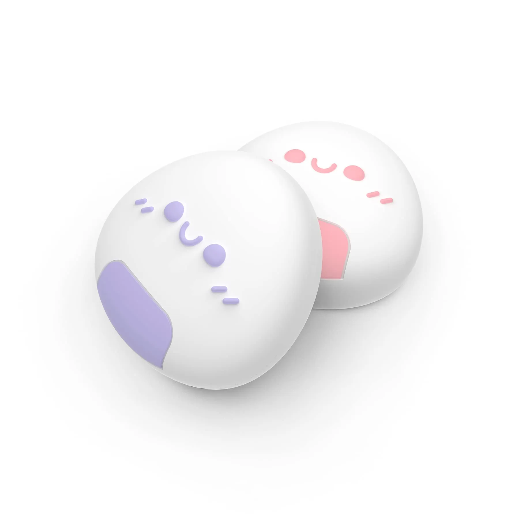 playvital Gommini per Nintendo Switch, Onigiri-Lilla&Rosa - immagine 2