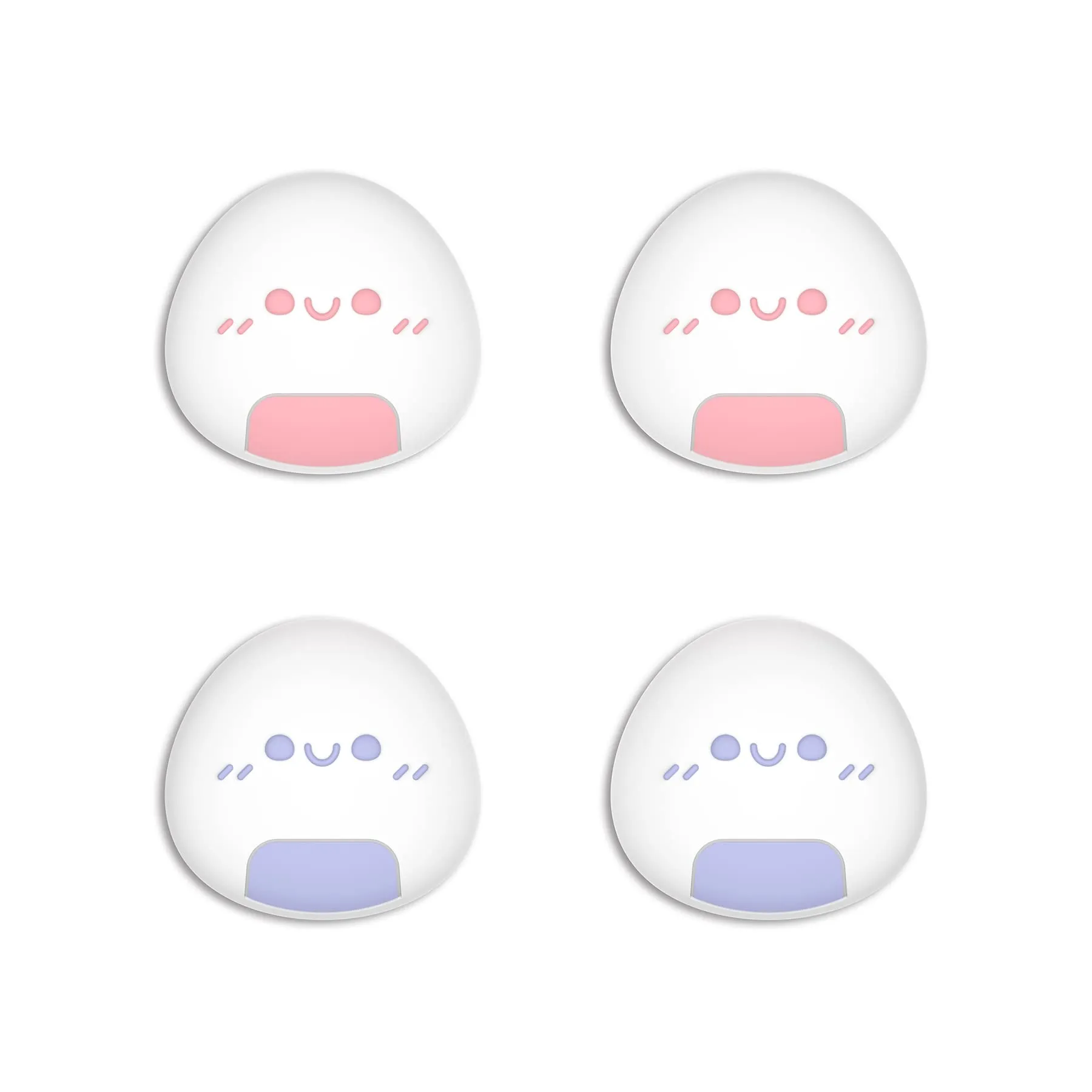 playvital Gommini per Nintendo Switch, Onigiri-Lilla&Rosa - immagine 8