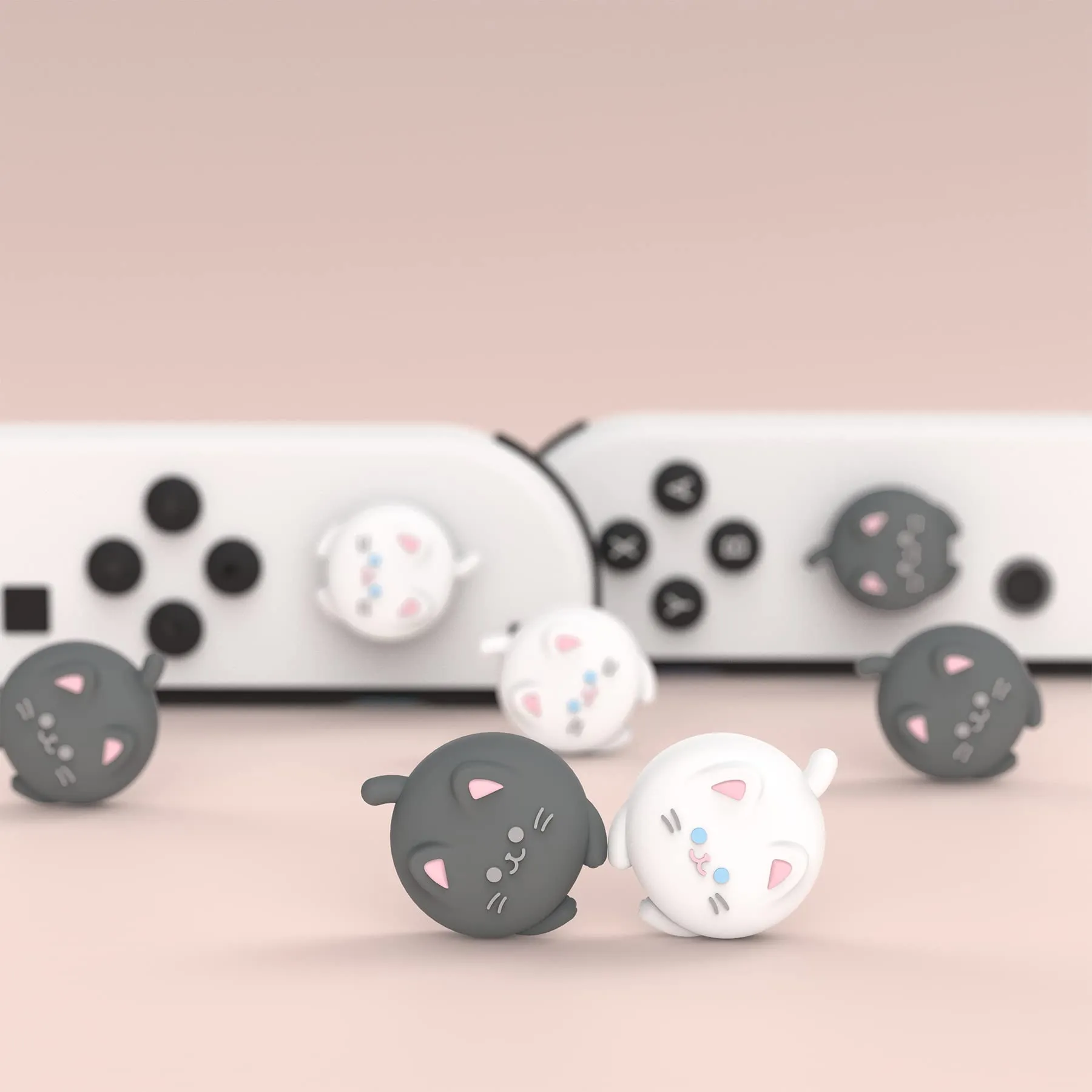playvital Gommini per Nintendo Switch, Gattino Carino - immagine 6