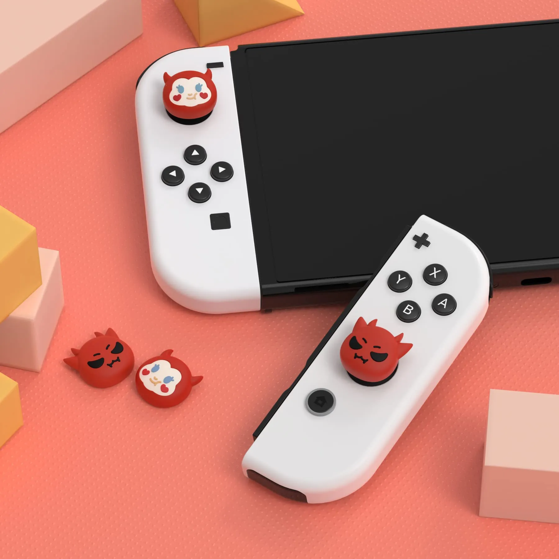 playvital Gommini per Nintendo Switch, Diavoli Piccoli - immagine 2