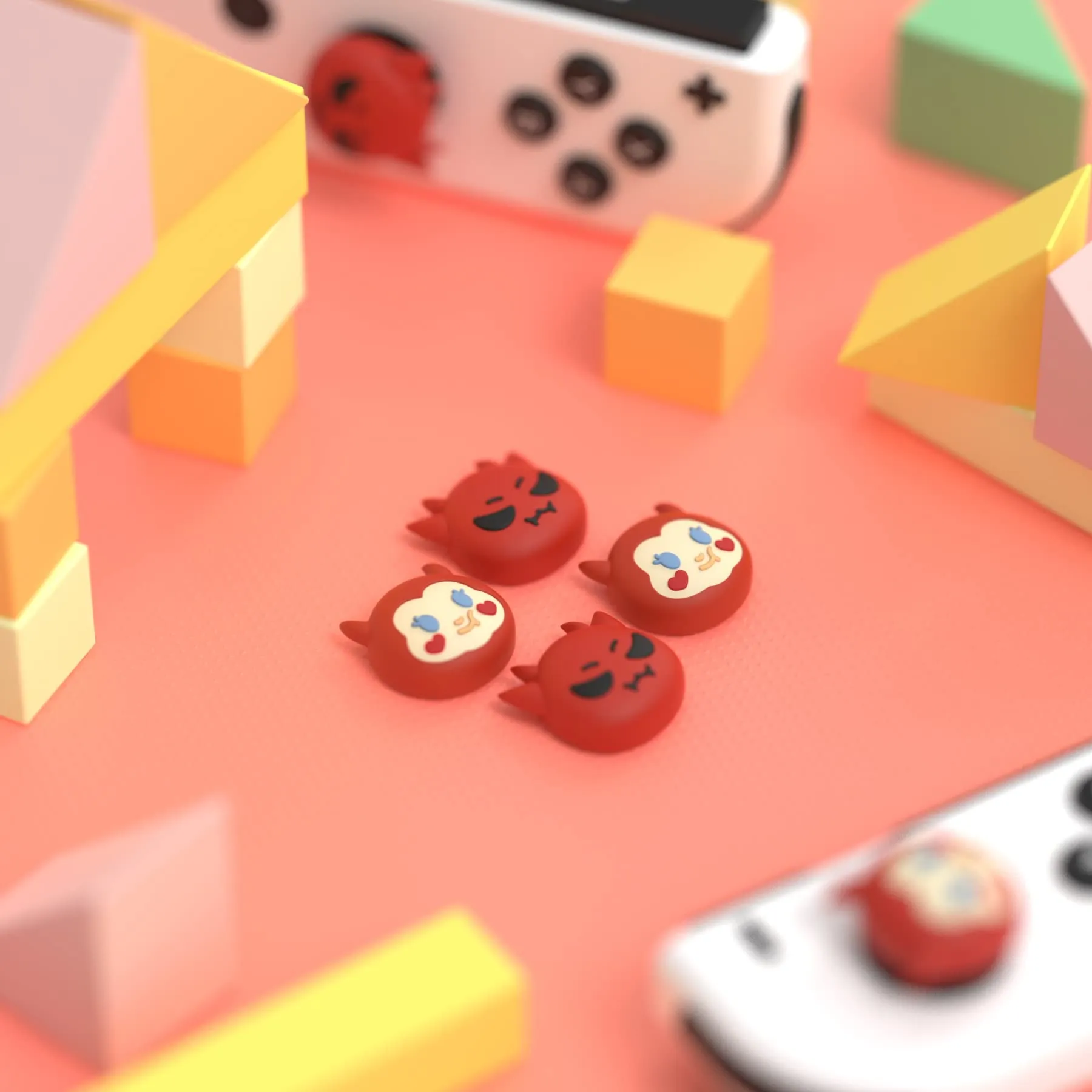 playvital Gommini per Nintendo Switch, Diavoli Piccoli - immagine 3