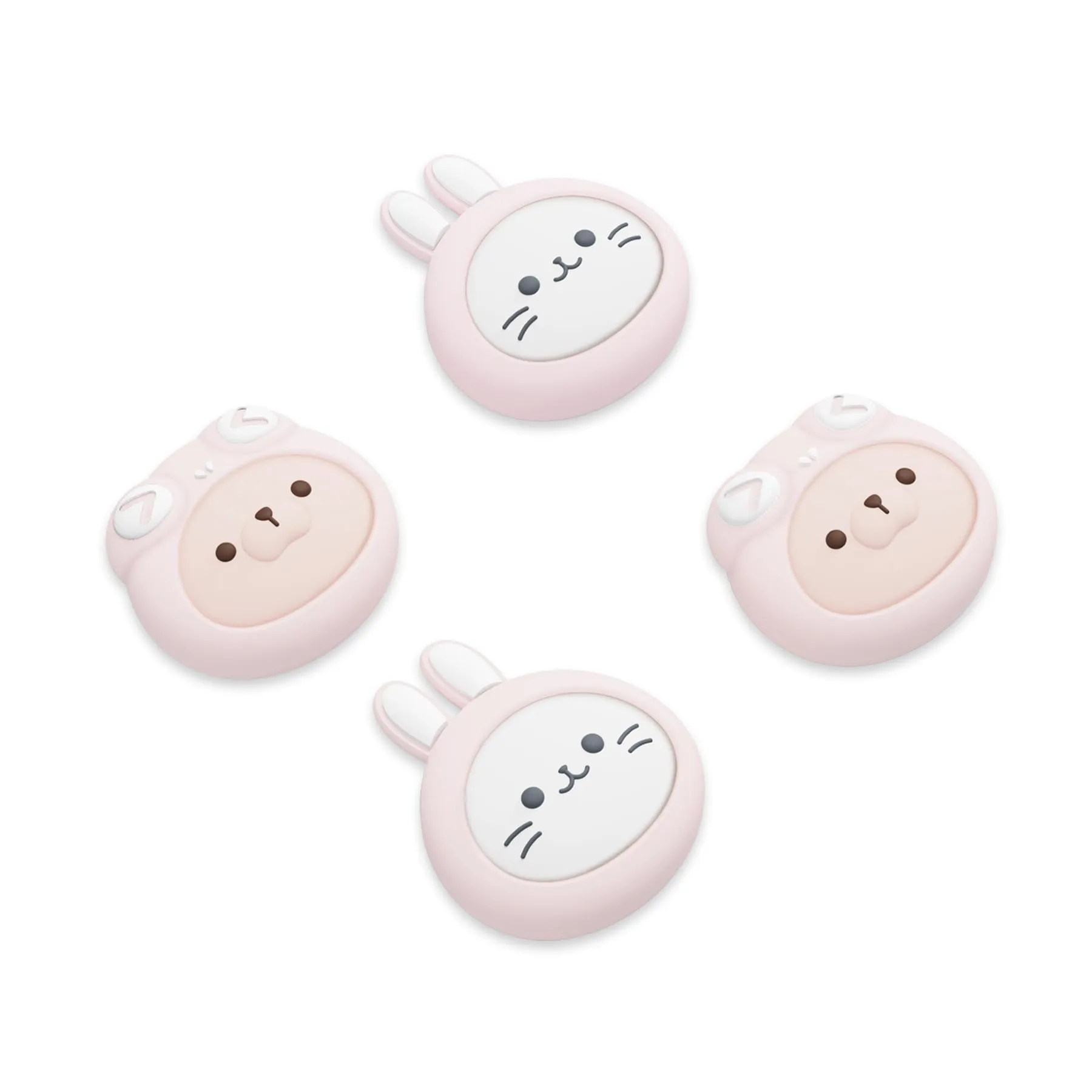 PlayVital Gommini per Nintendo Switch, Gattini&Cuccioli-Rosa - immagine 1