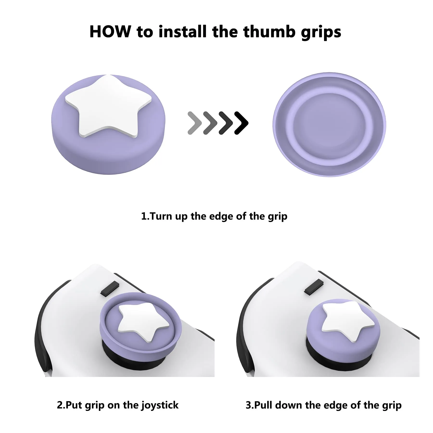 playvital Gommini per Nintendo Switch, Orso Accogliente - immagine 7