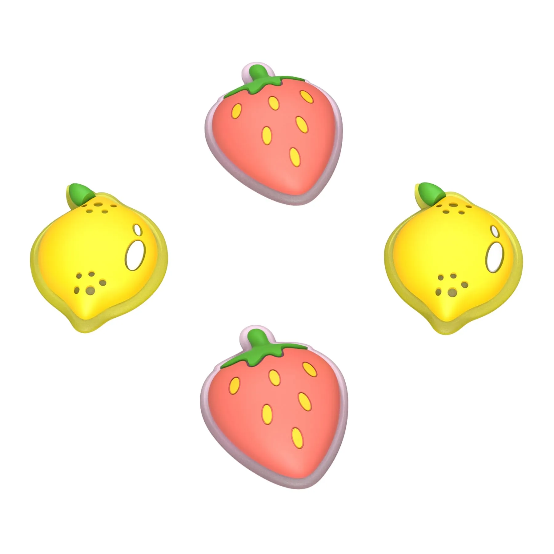 playvital Gommini per Nintendo Switch, Limone&Fragola - immagine 1