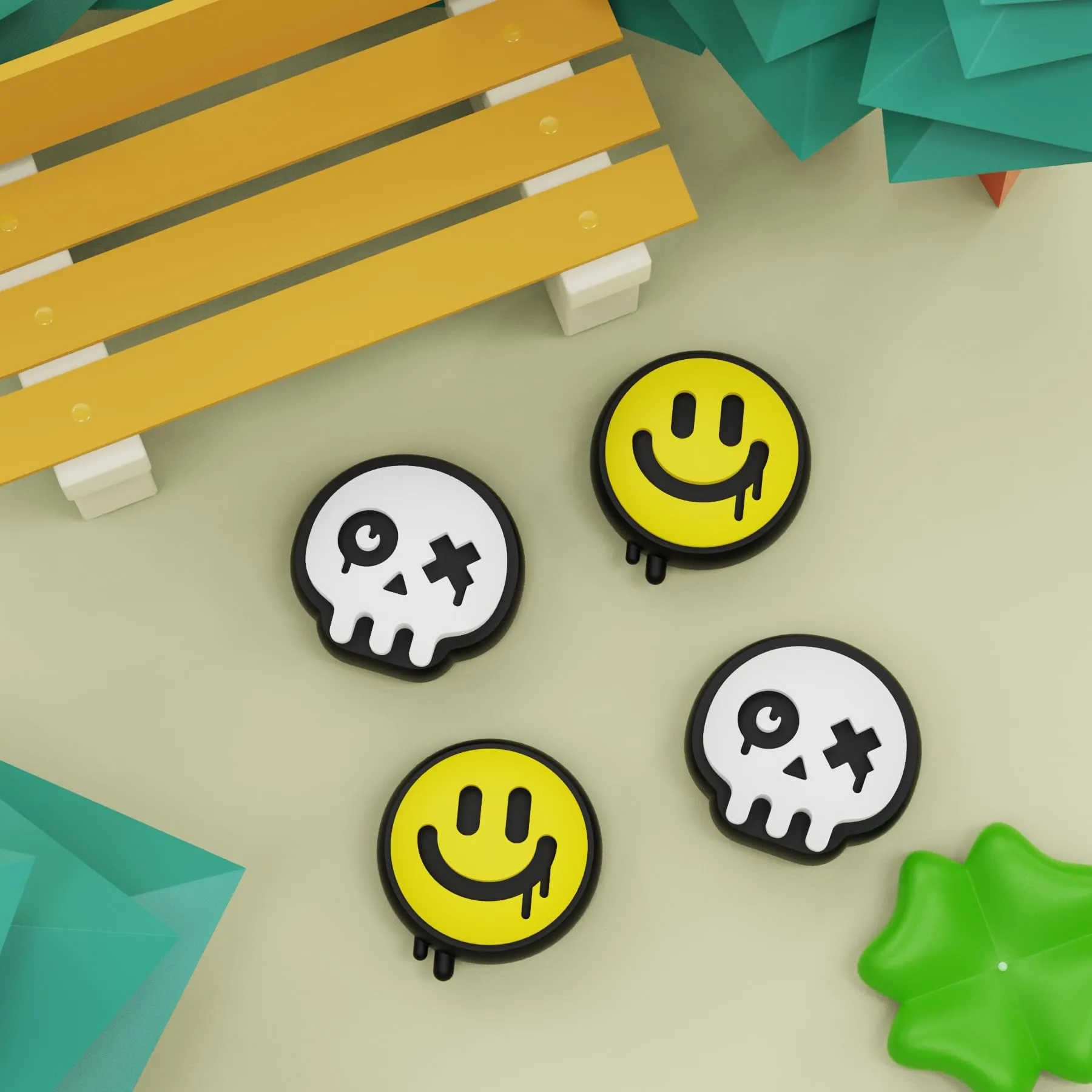 playvital Gommini per Nintendo Switch, Felice&Cupo B - immagine 4