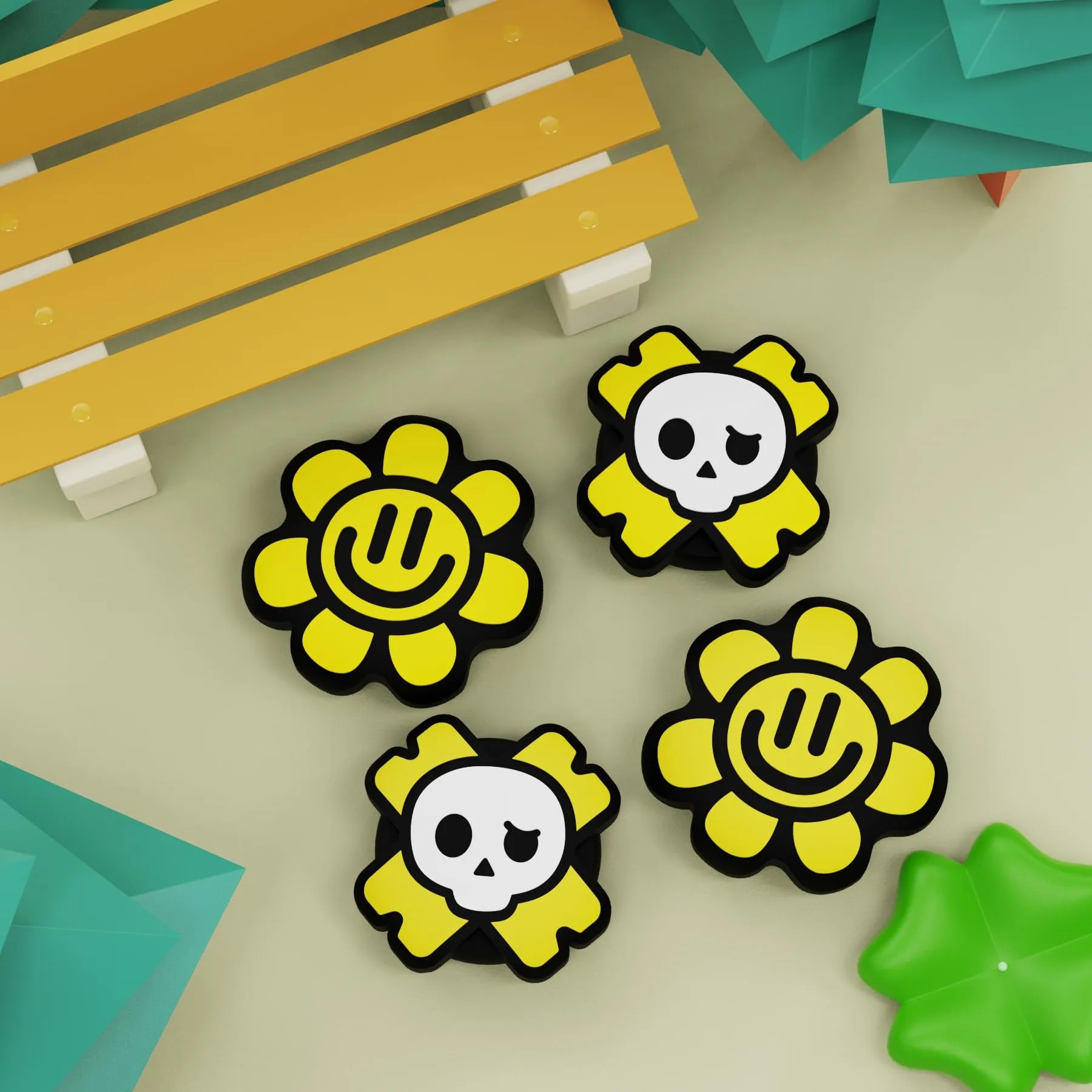 playvital Gommini per Nintendo Switch, Felice&Cupo A - immagine 4