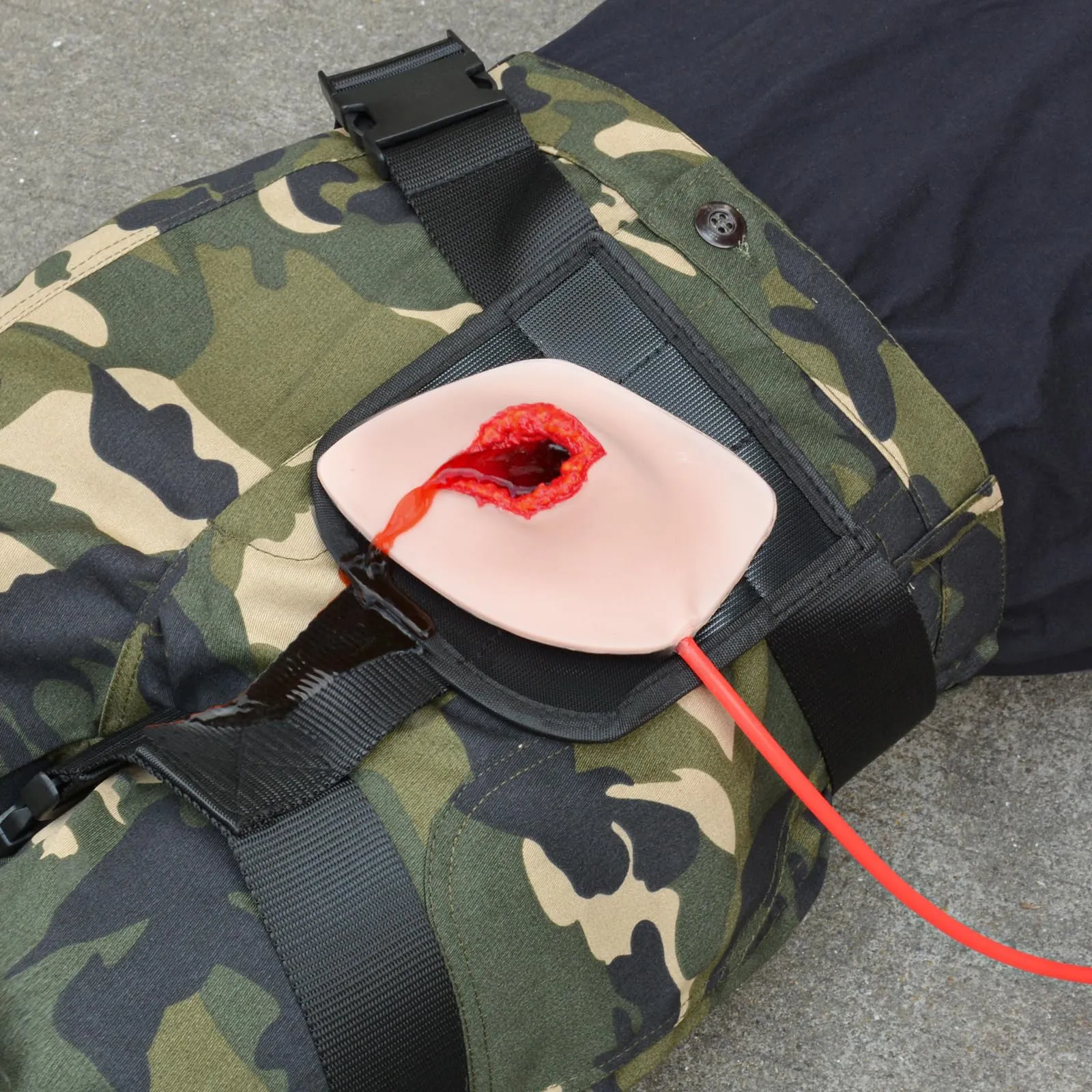 MedEduQuest Kit di allenamento per ferite inguinali, kit di allenamento per l'emostasi, per il controllo del sanguinamento delle ferite giunzionali, per educazione medica di primo soccorso - immagine 5