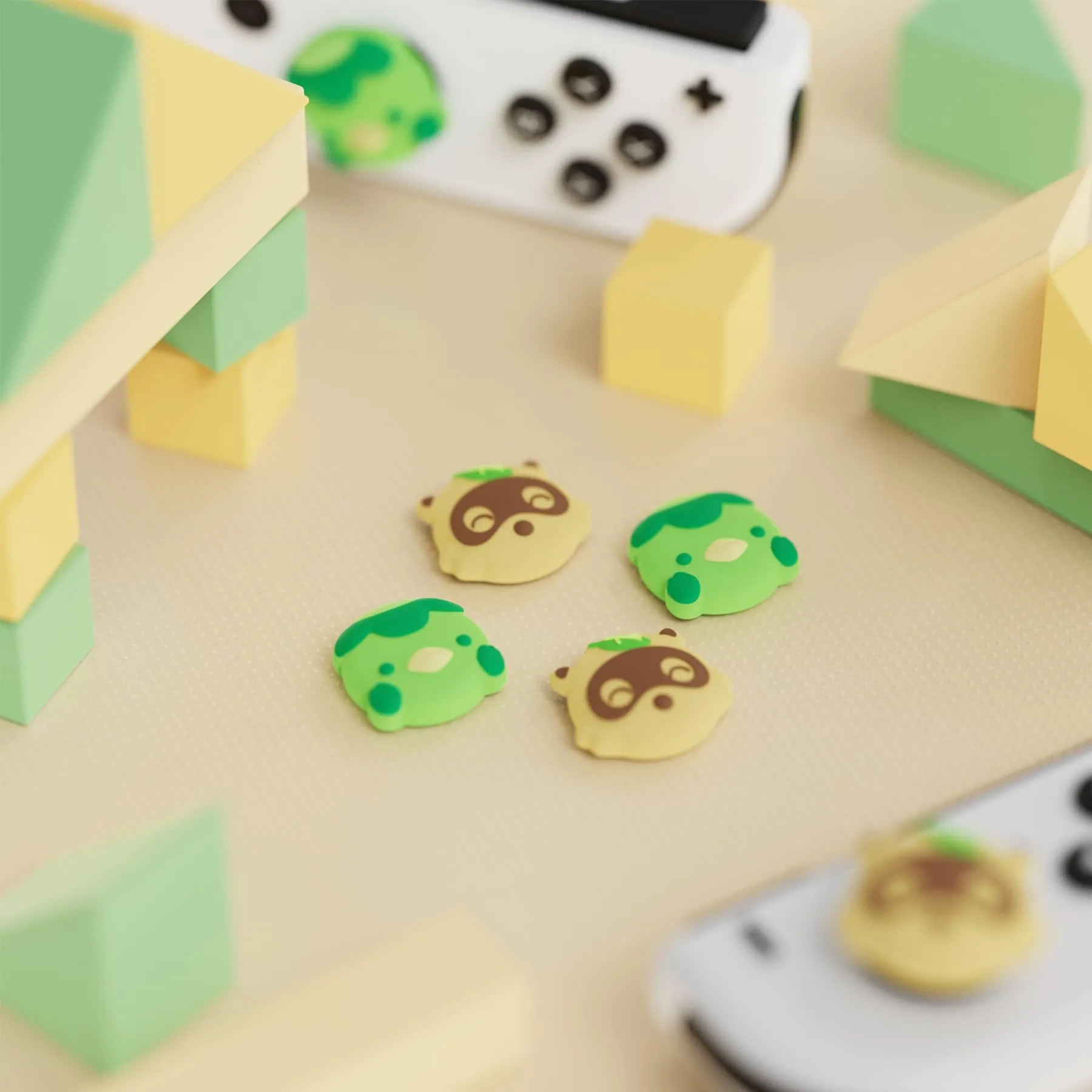 playvital Gommini per Nintendo Switch, Tanuki&Kappa - immagine 4