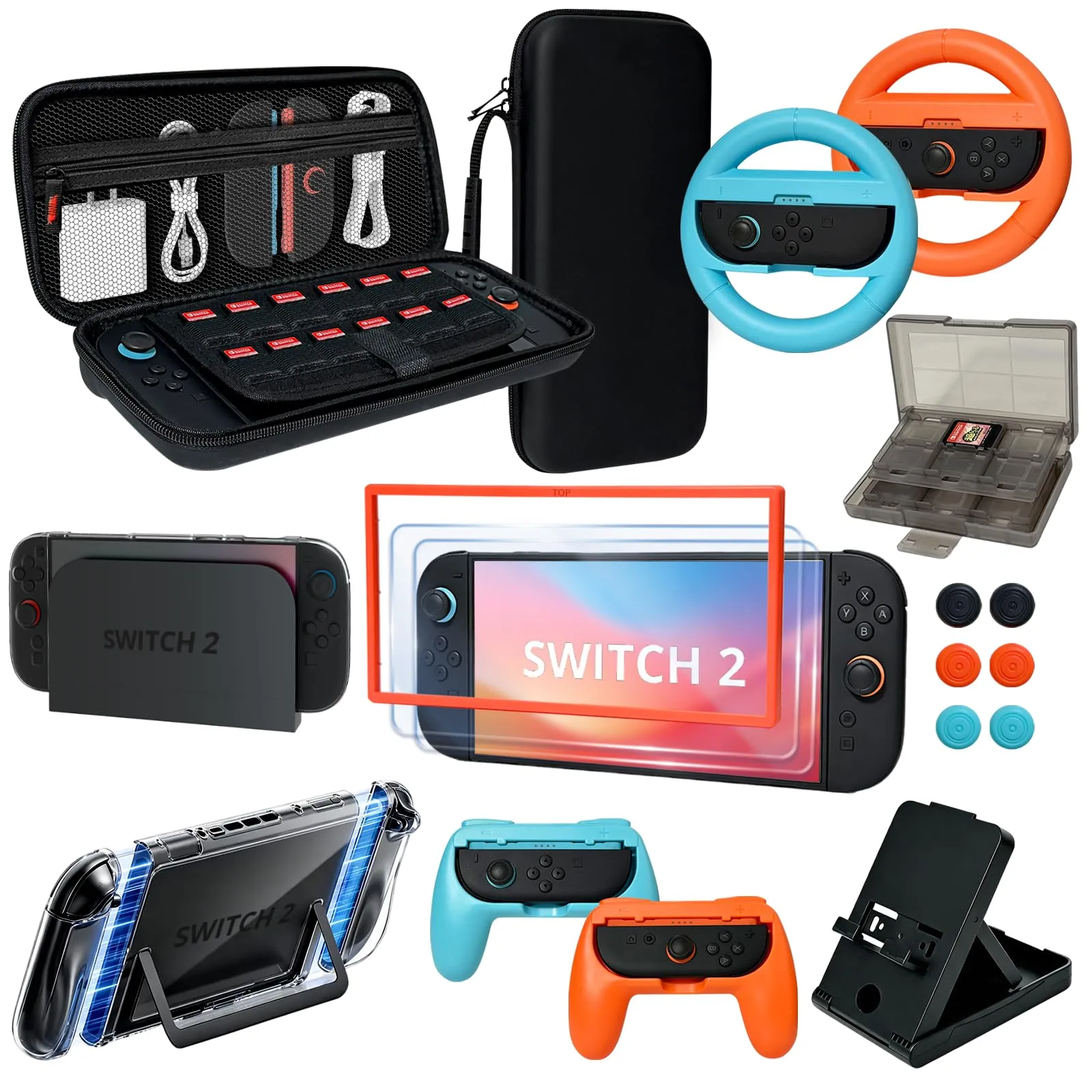 Teyomi Kit di Accessori 19 in 1 Compatibile con Nintendo Switch 2 - immagine 1