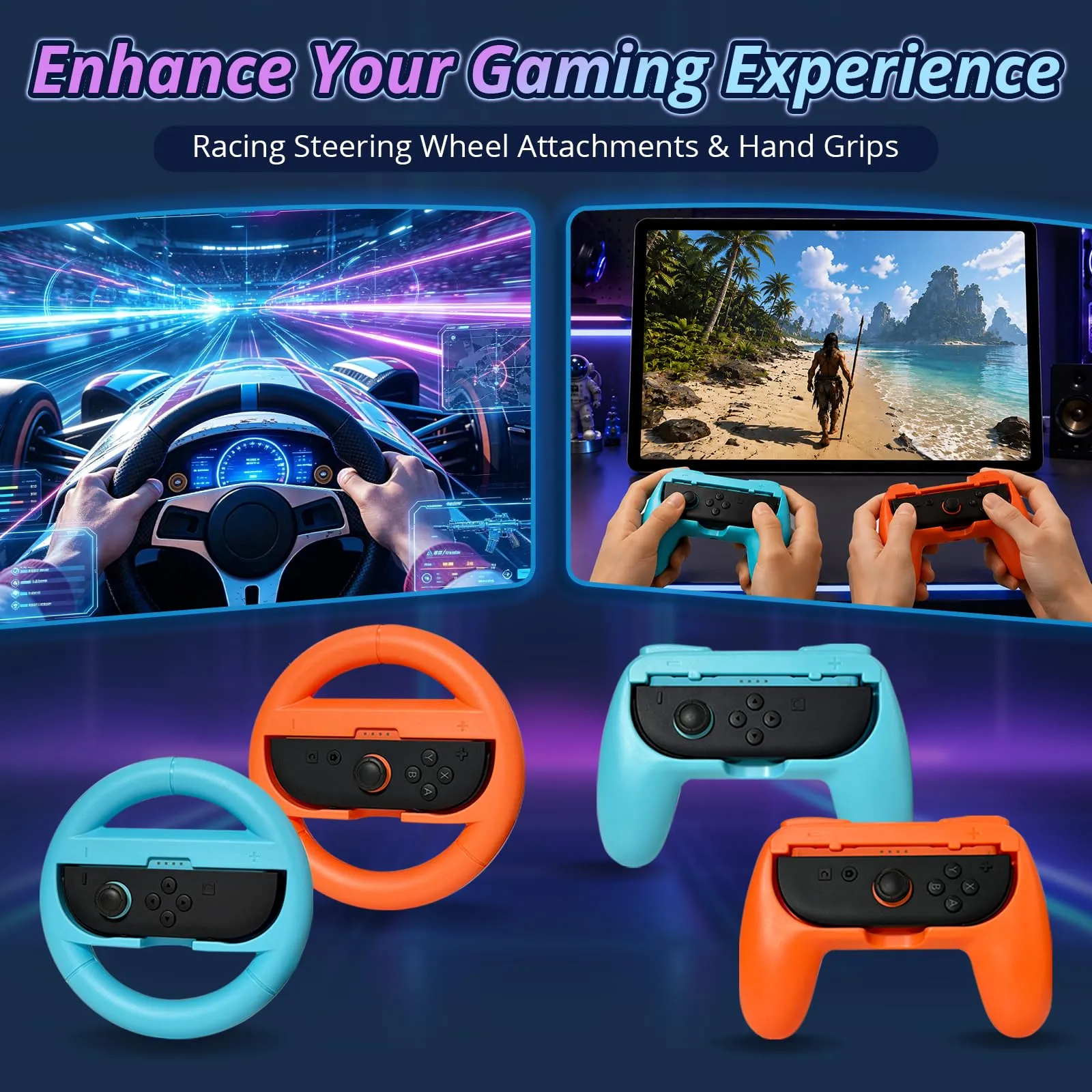 Teyomi Kit di Accessori 19 in 1 Compatibile con Nintendo Switch 2 - immagine 4