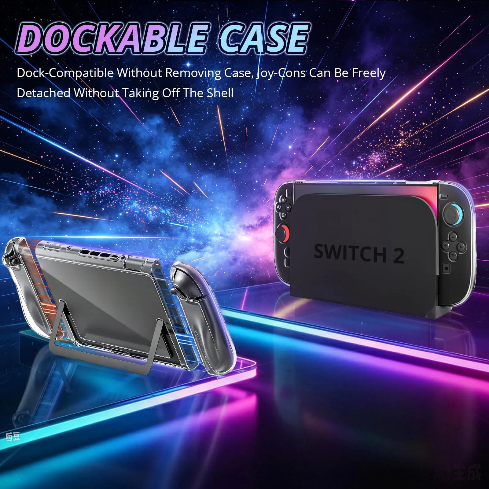 Teyomi Kit di Accessori 19 in 1 Compatibile con Nintendo Switch 2 - immagine 5