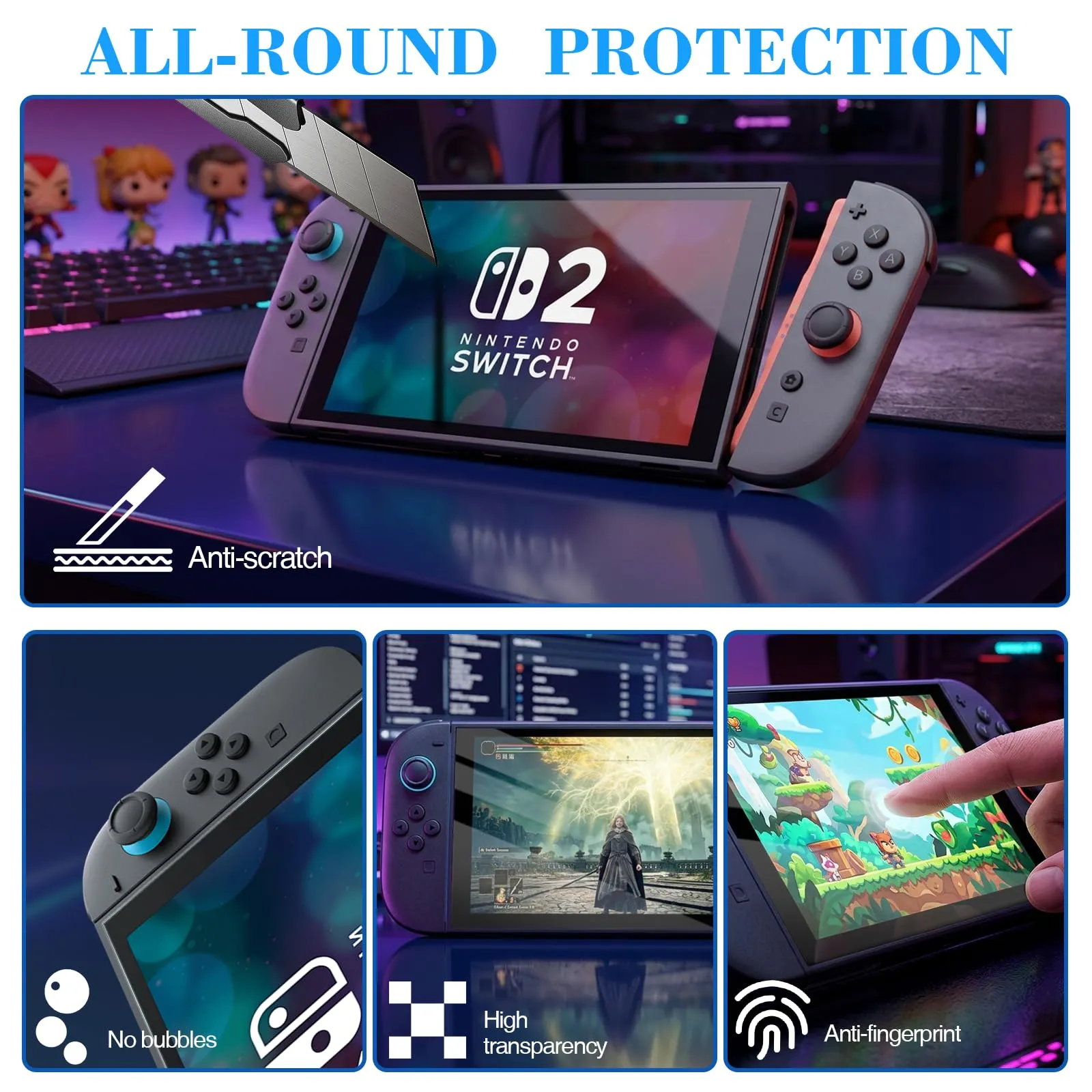 Teyomi Custodia Compatibile con Nintendo Switch 2 con Cover per Dock - immagine 4