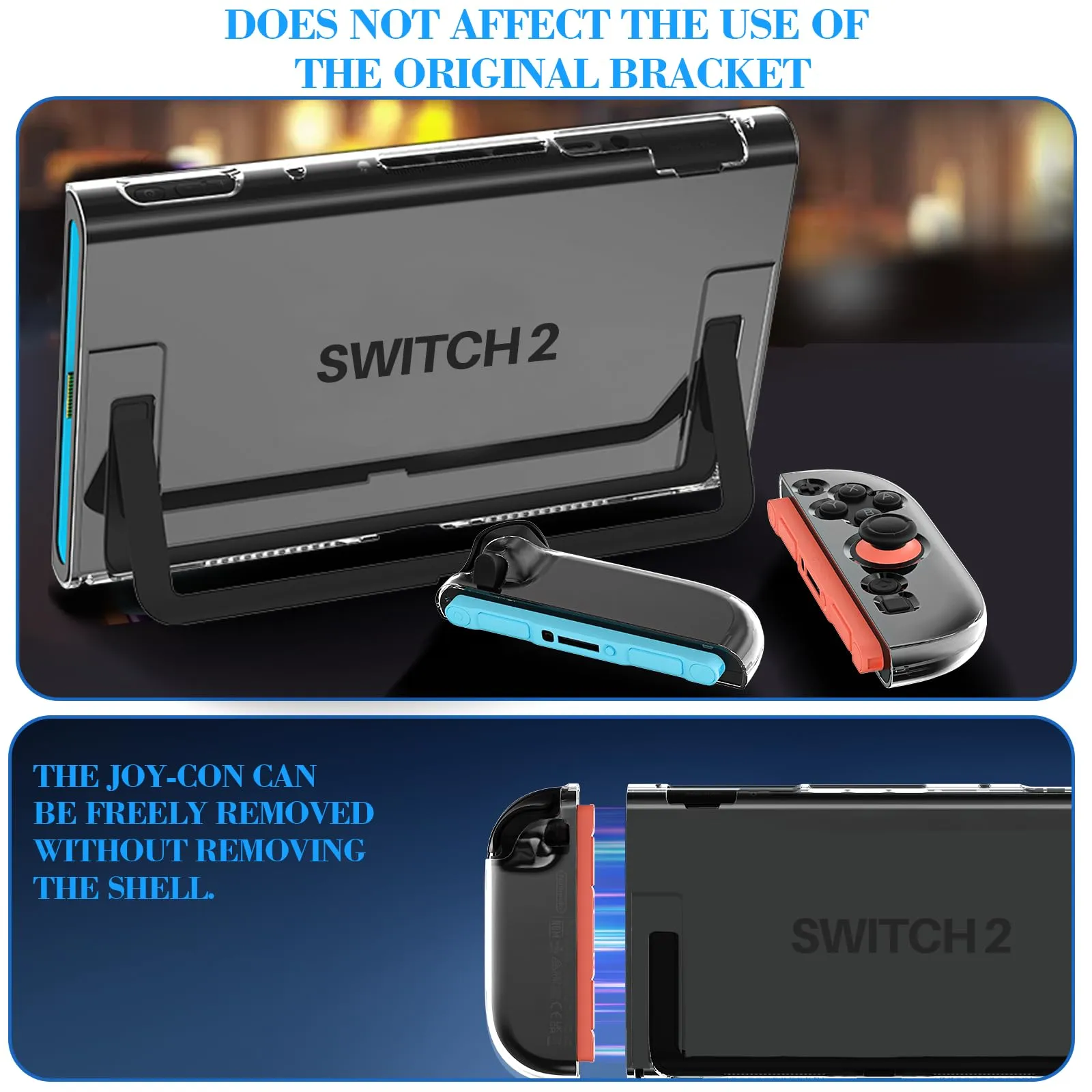 Teyomi Custodia Compatibile con Nintendo Switch 2 con Cover per Dock - immagine 6