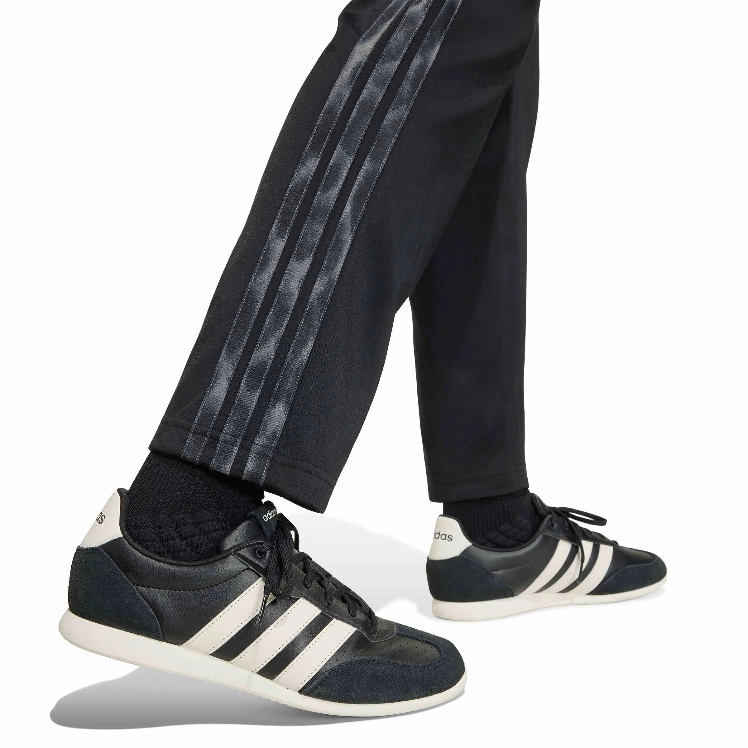 adidas Donna Essentials 3-Stripes Track Suit, Black/Black, S - immagine 5