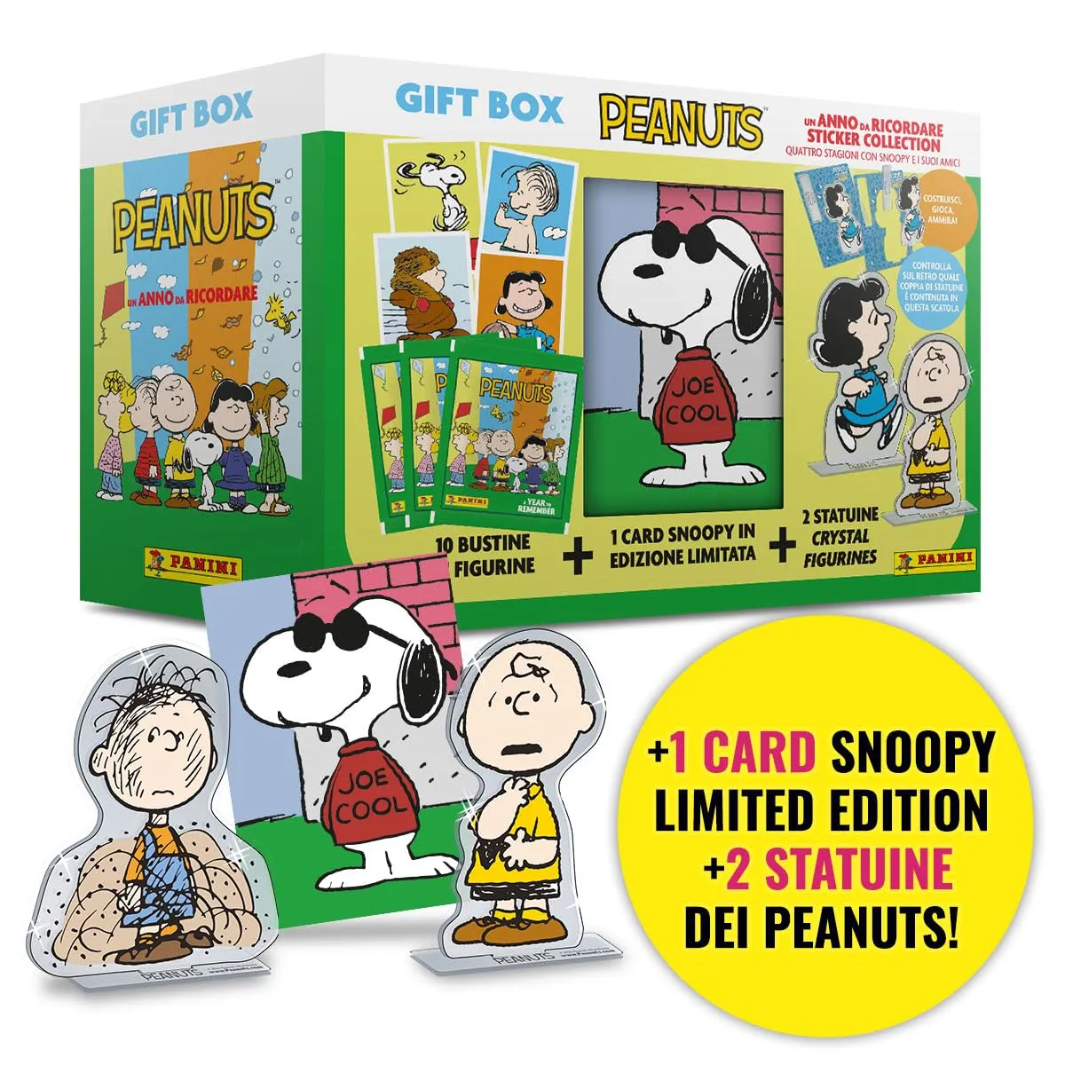 Peanuts: Un Anno da Ricordare - Gift Box A con Statuine di Charlie Brown e Pig-Pen - immagine 1