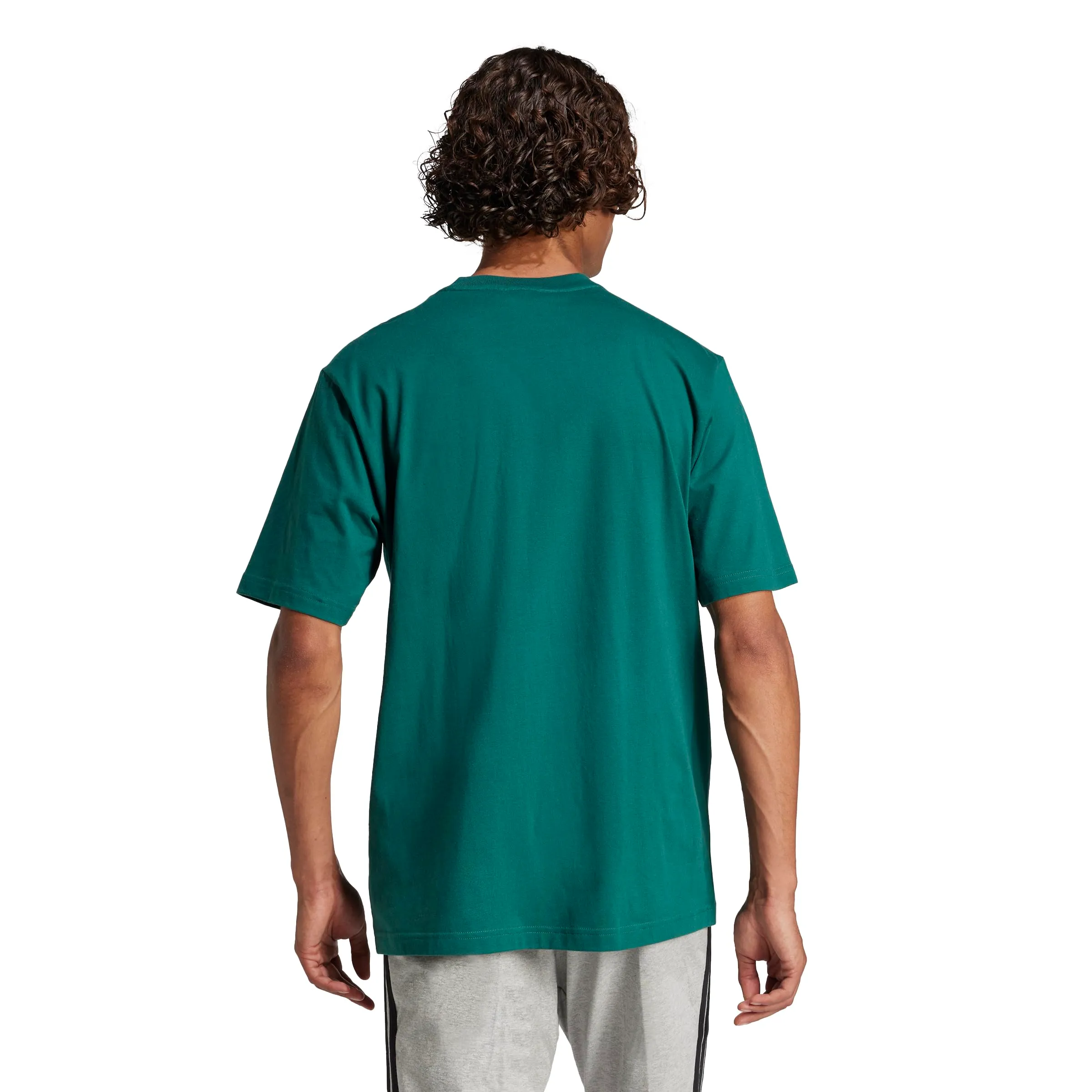 Adidas Essentials Linear Single Maglietta in jersey da uomo, T-shirt, XS - immagine 4