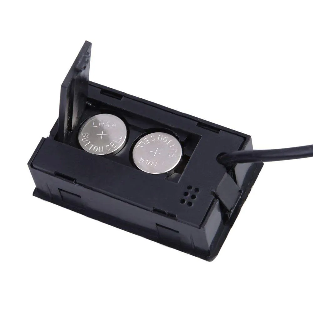 DollaTek Igrometro termometro Digitale LCD 2 in 1 con Esterno per rettili Acquario Incubatore Uccelli - Nero - immagine 5