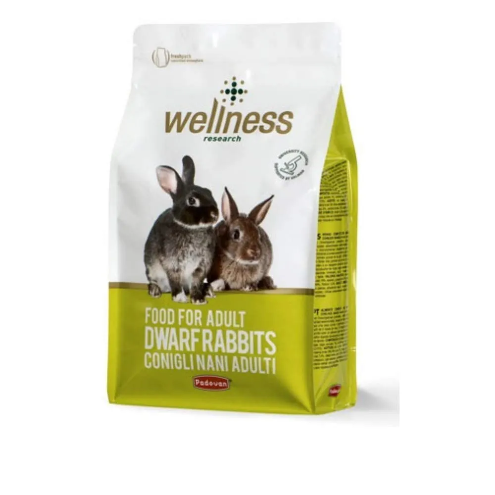 Padovan Wellness Food per Conigli Nani Adulti - 3000 gr - immagine 1